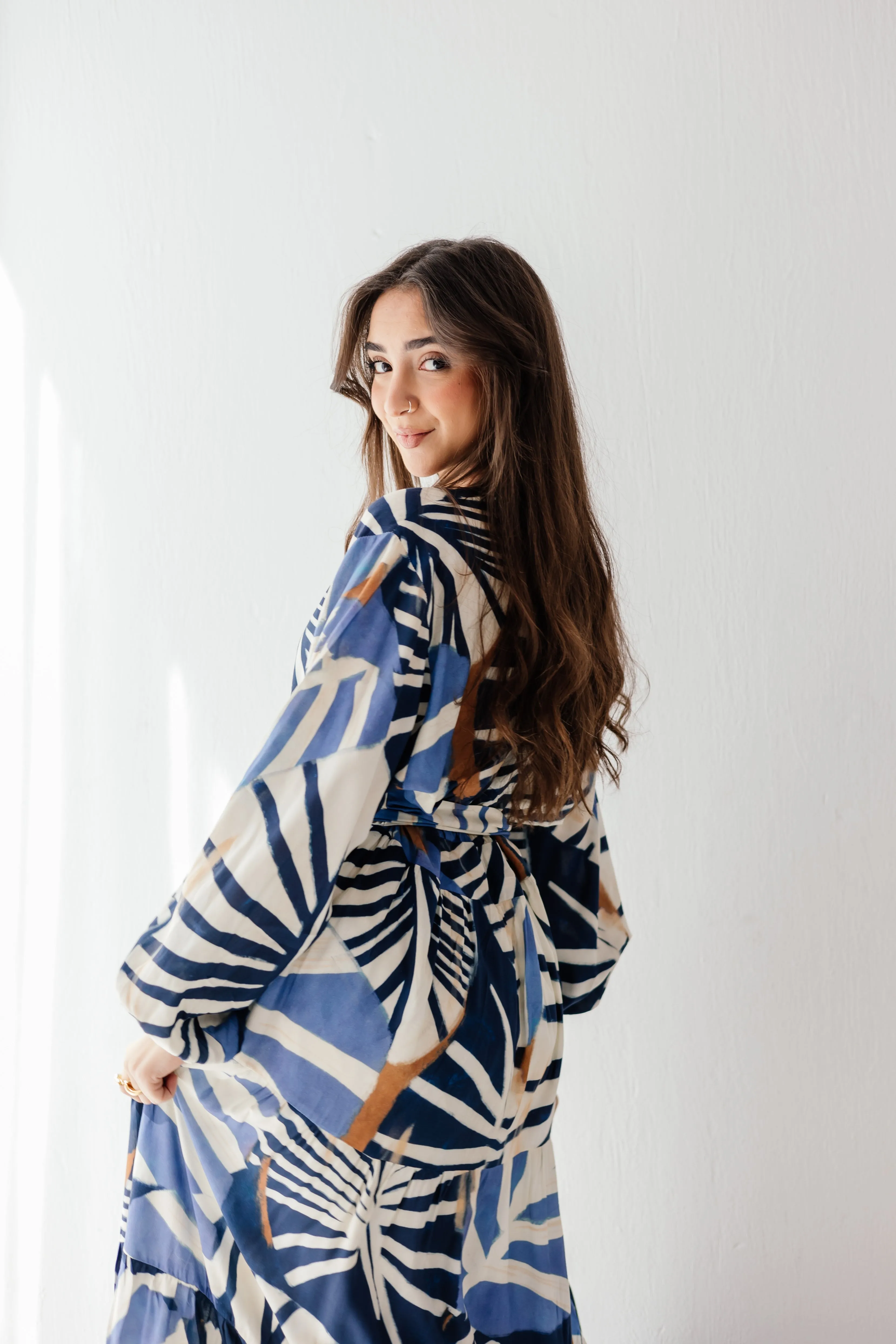 Isla Dress in Blue