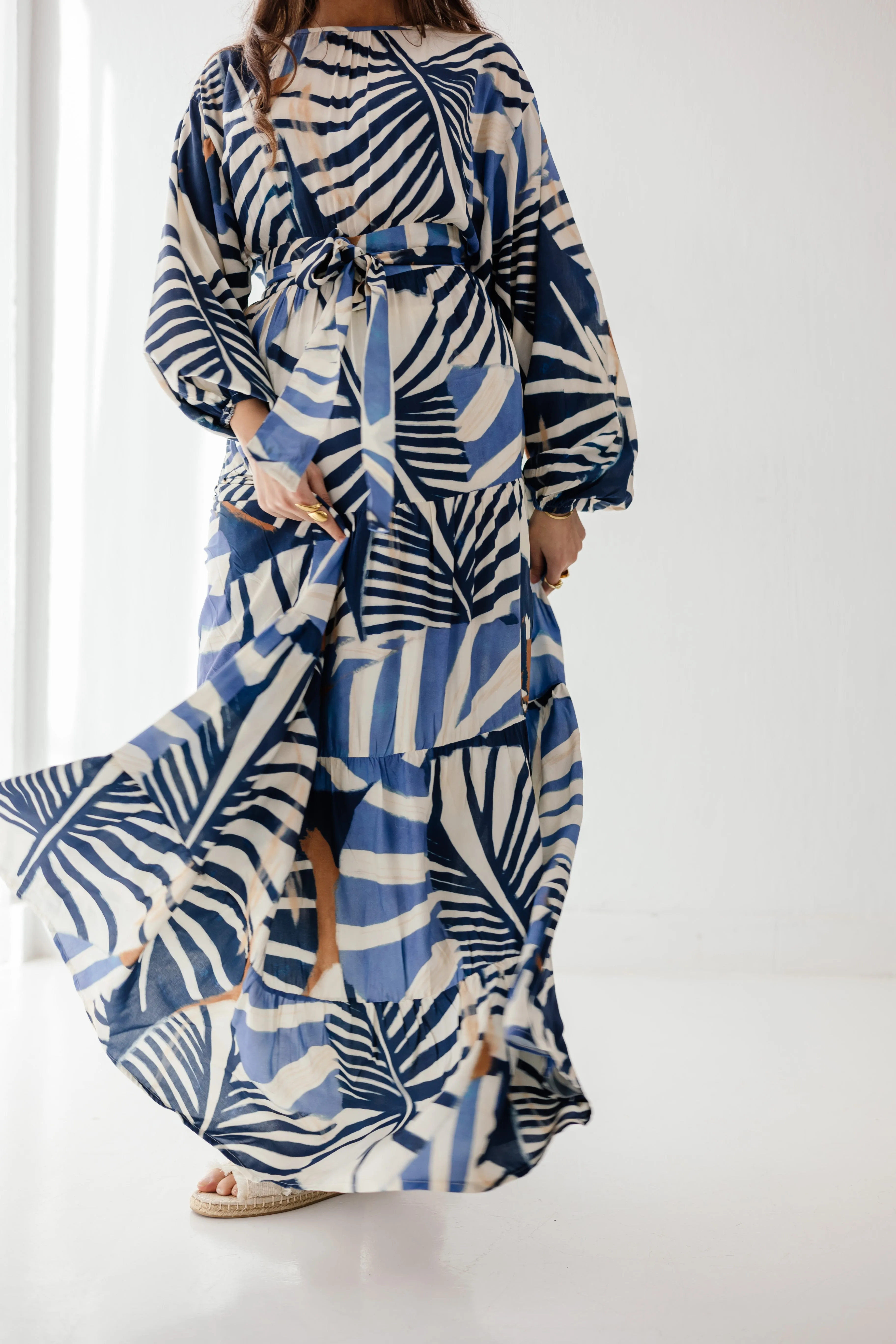Isla Dress in Blue