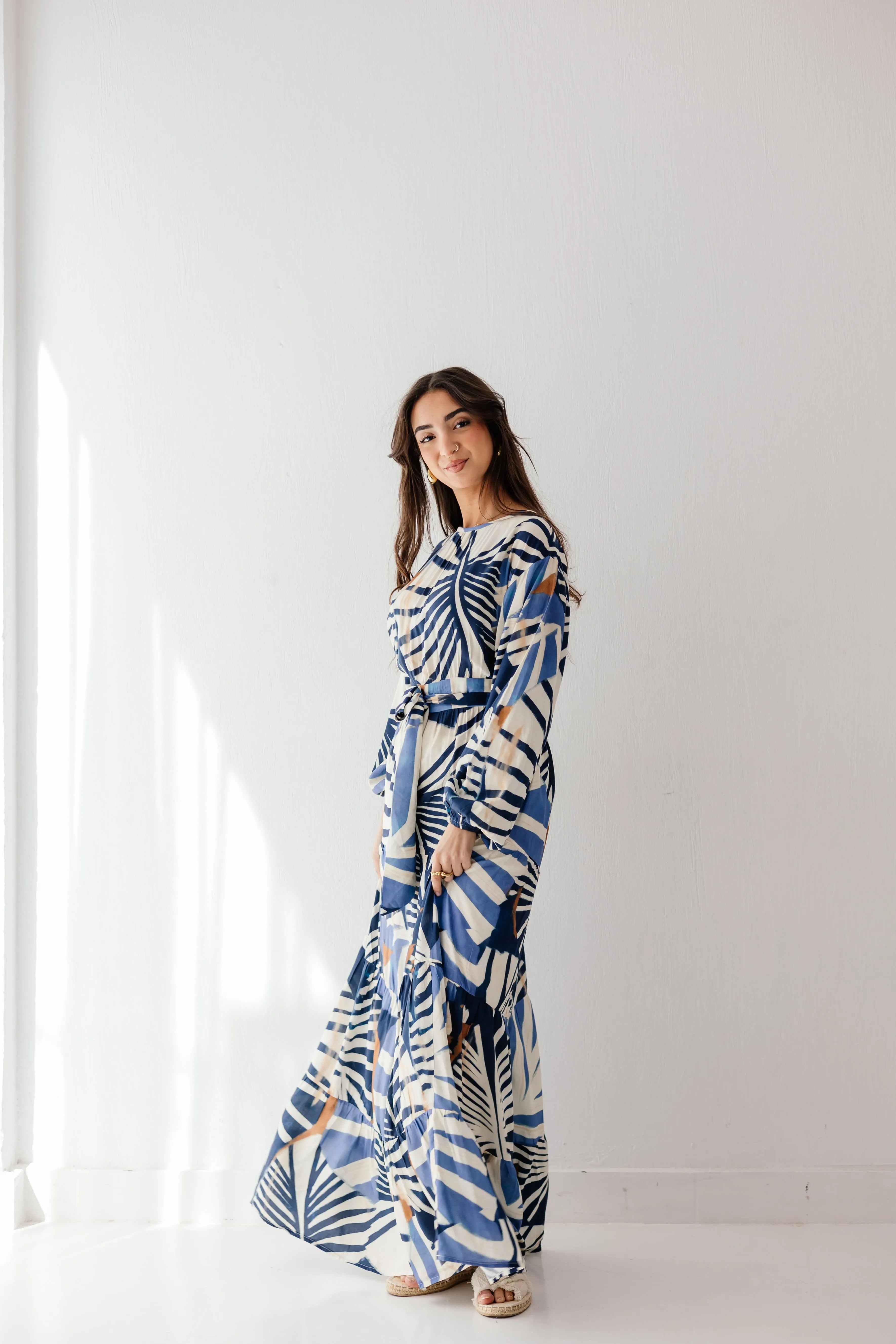 Isla Dress in Blue
