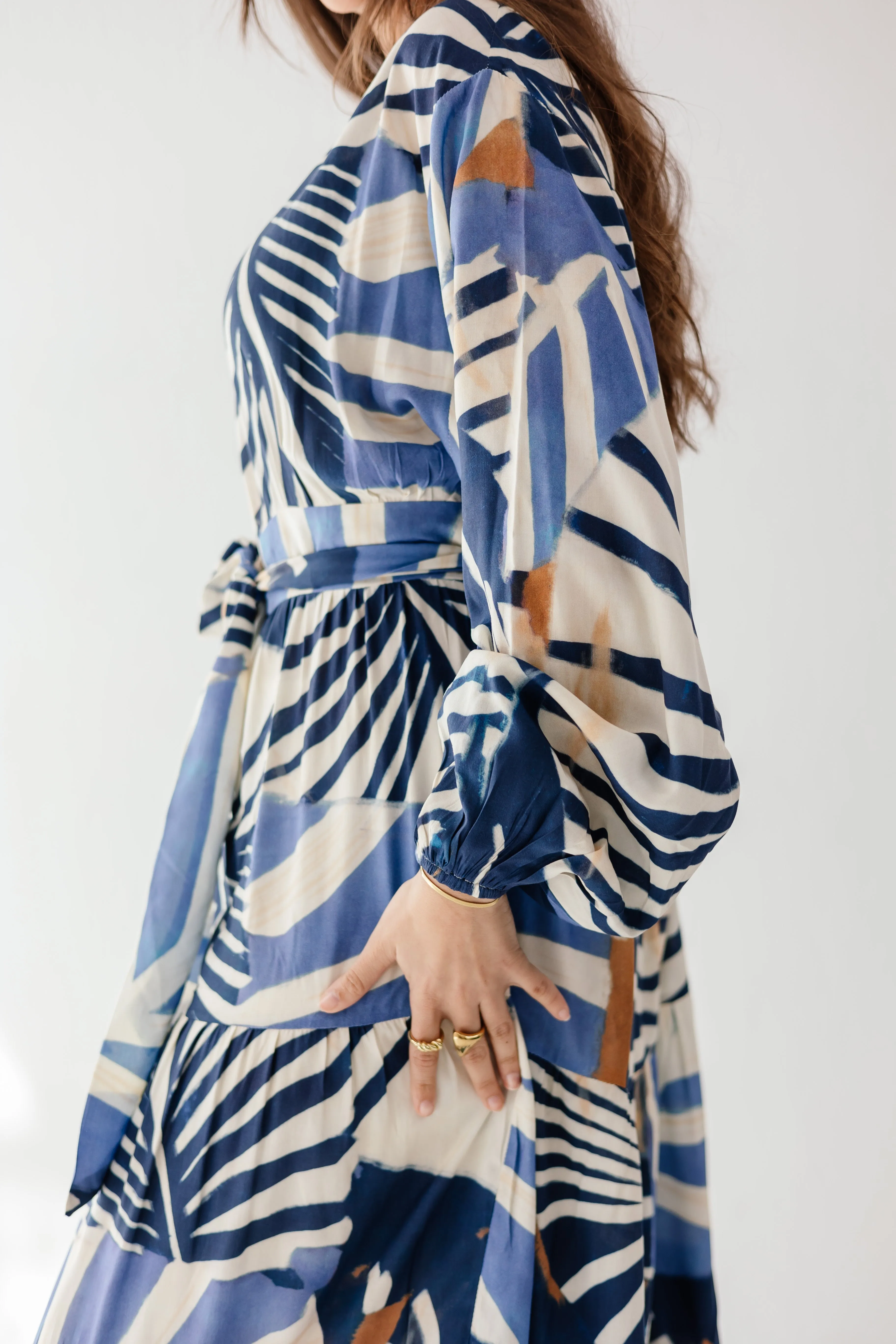 Isla Dress in Blue