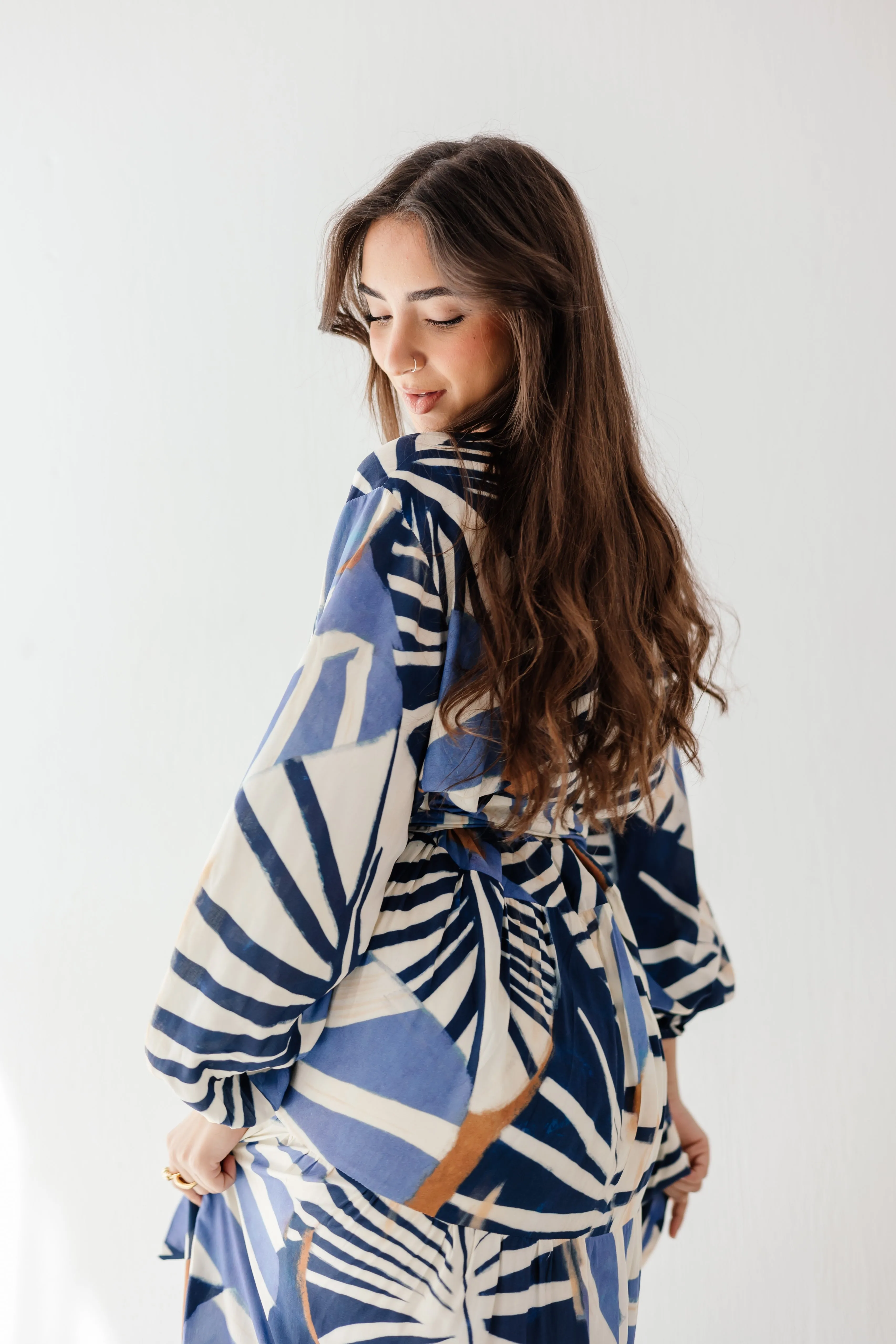 Isla Dress in Blue