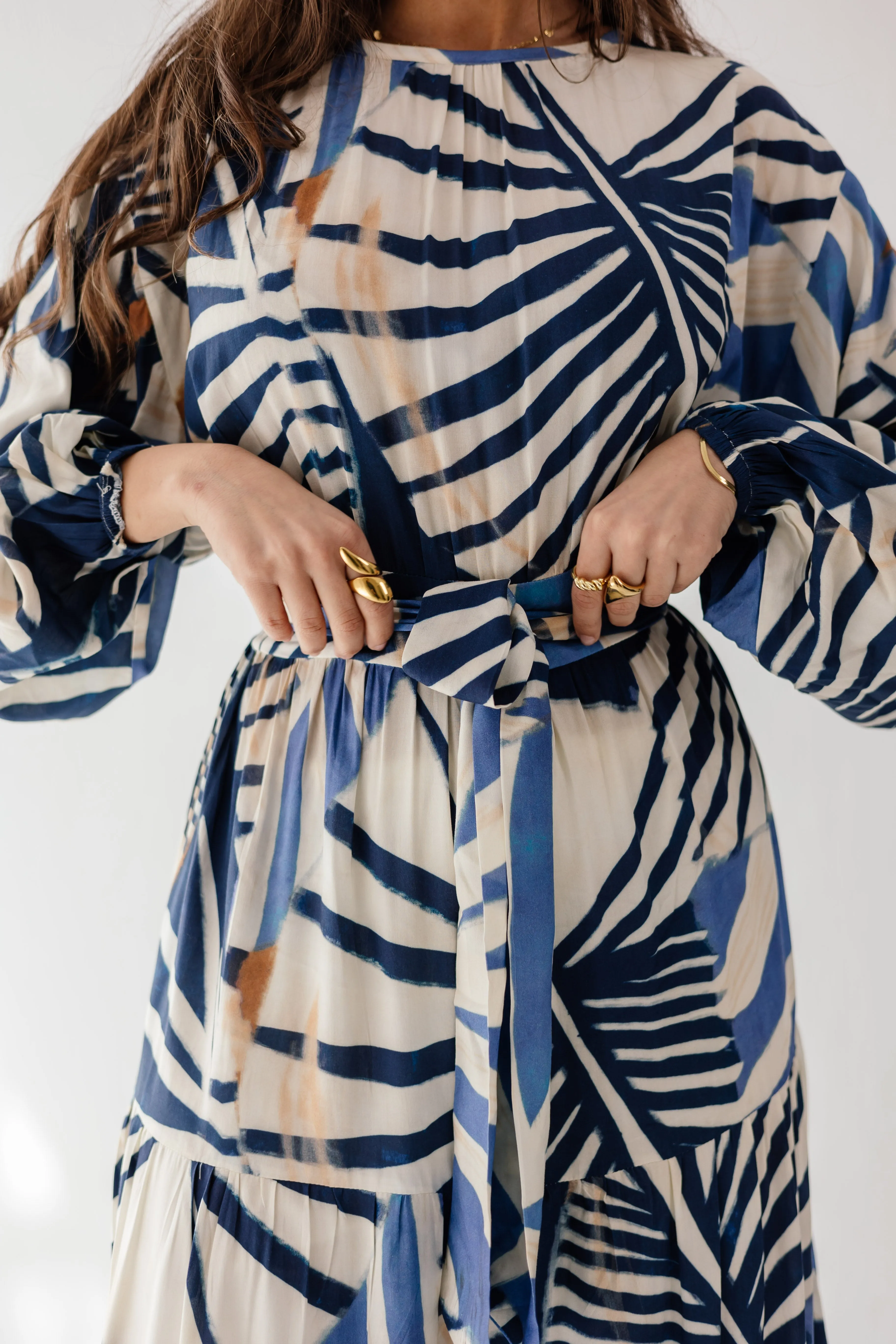 Isla Dress in Blue