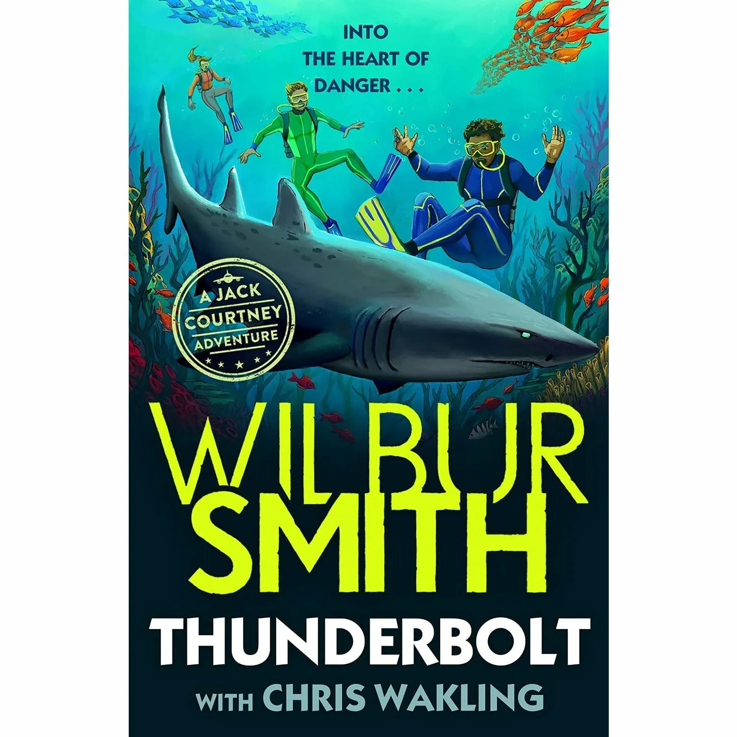 Jack Courtney Adventures Series 2 Books Collection Set by Wilbur Smith (Cloudburst & Thunderbolt)