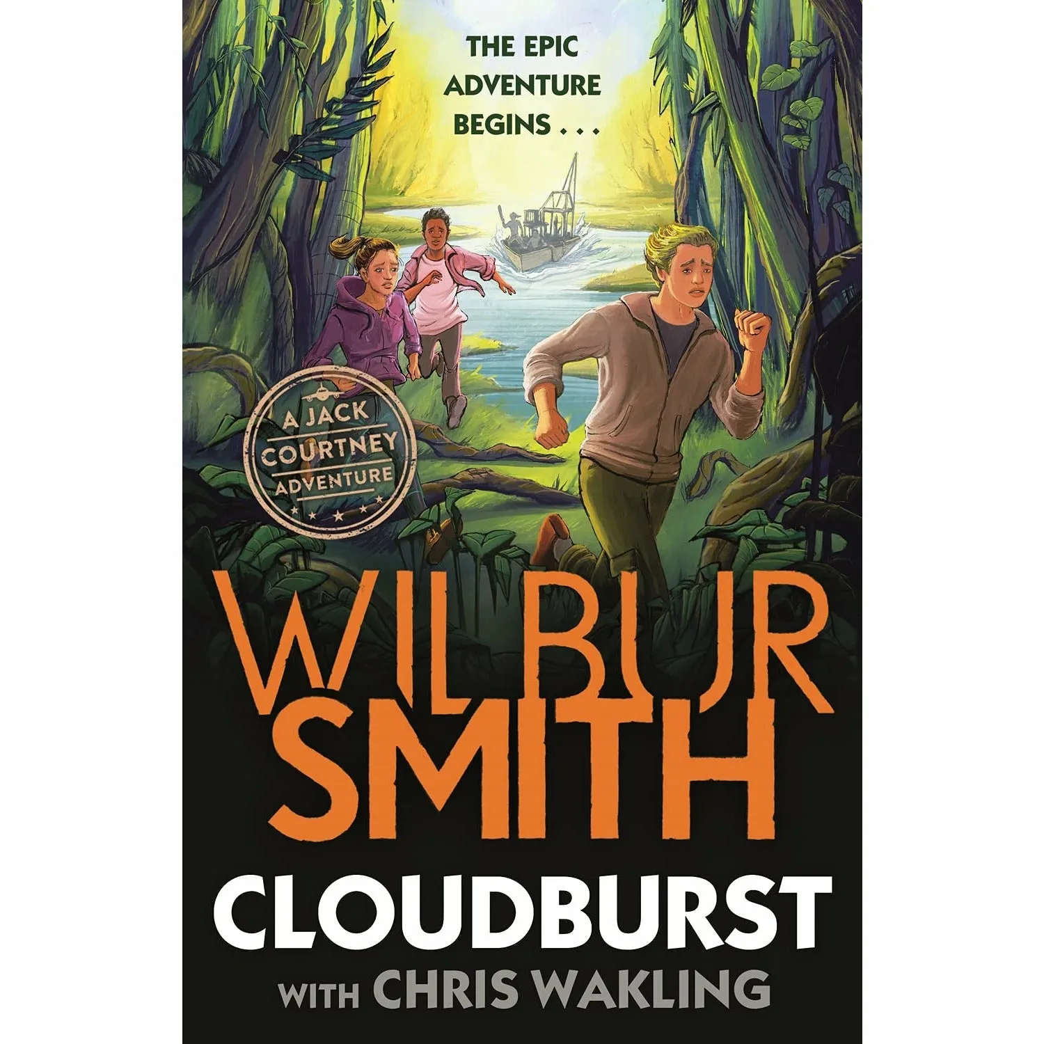 Jack Courtney Adventures Series 2 Books Collection Set by Wilbur Smith (Cloudburst & Thunderbolt)