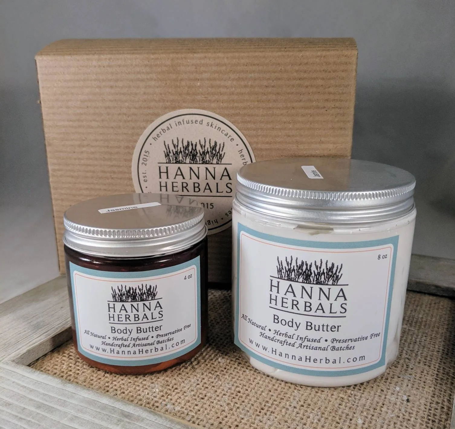 Jasmine Body Butter - 8 oz glass jar,  floral body butter, Christmas, dry skin relief, jasmine oil, winter skin relief, gift for her