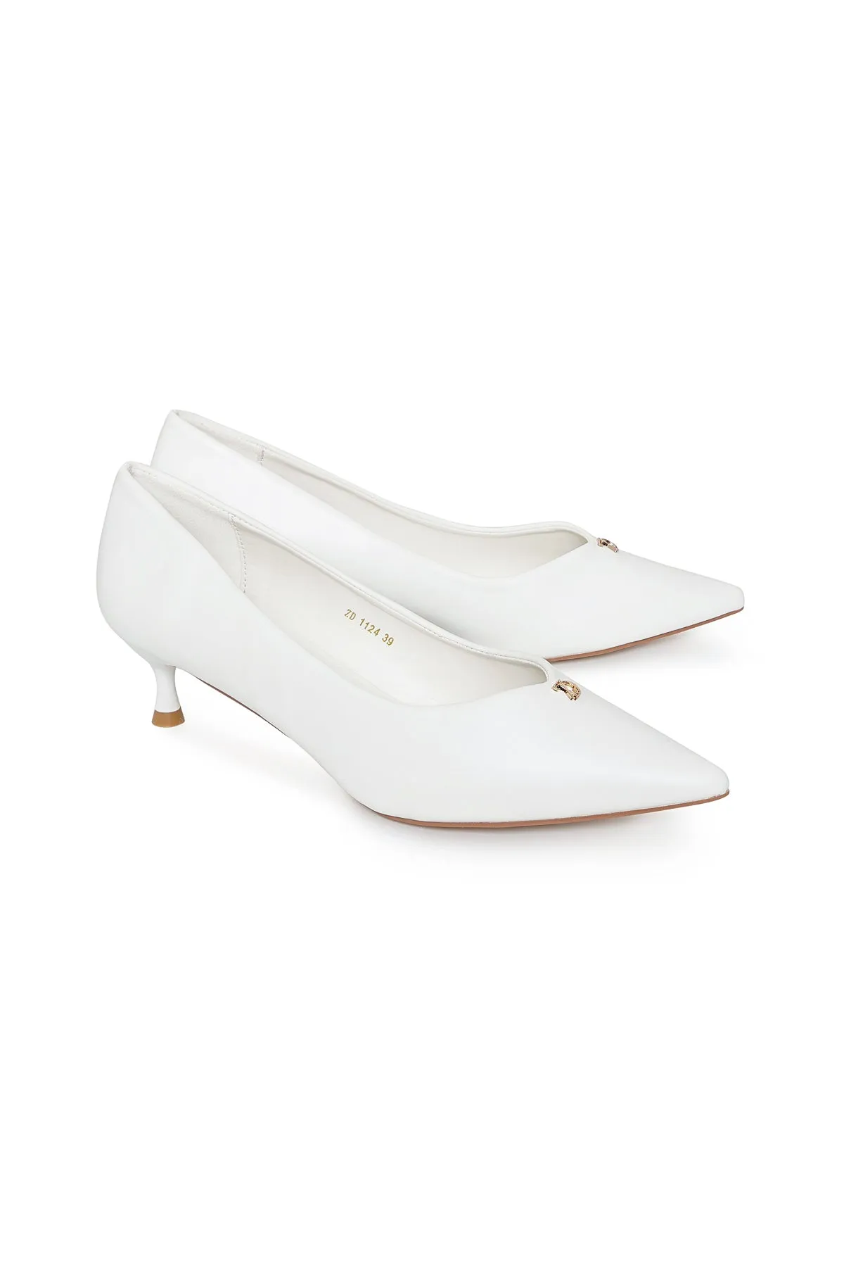 Jolie Heels - Broken White