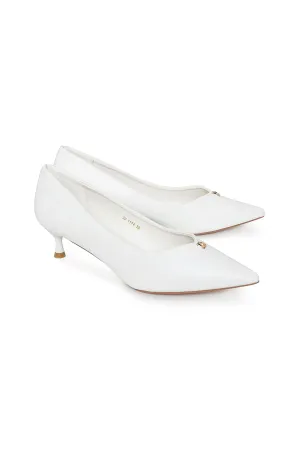 Jolie Heels - Broken White