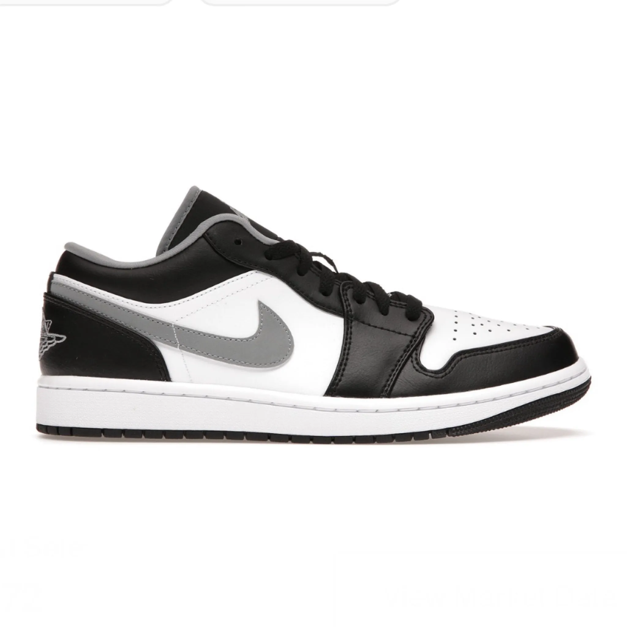 Jordan 1 Low Black/White/Grey