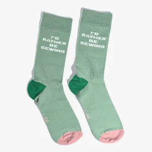 KATM Socks | I'd Rather Be Sewing