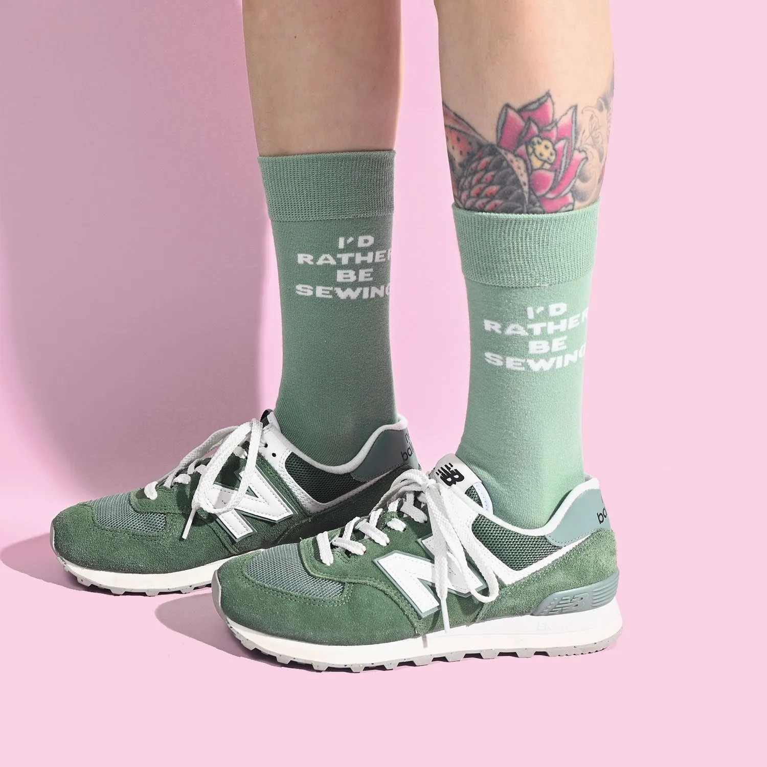 KATM Socks | I'd Rather Be Sewing