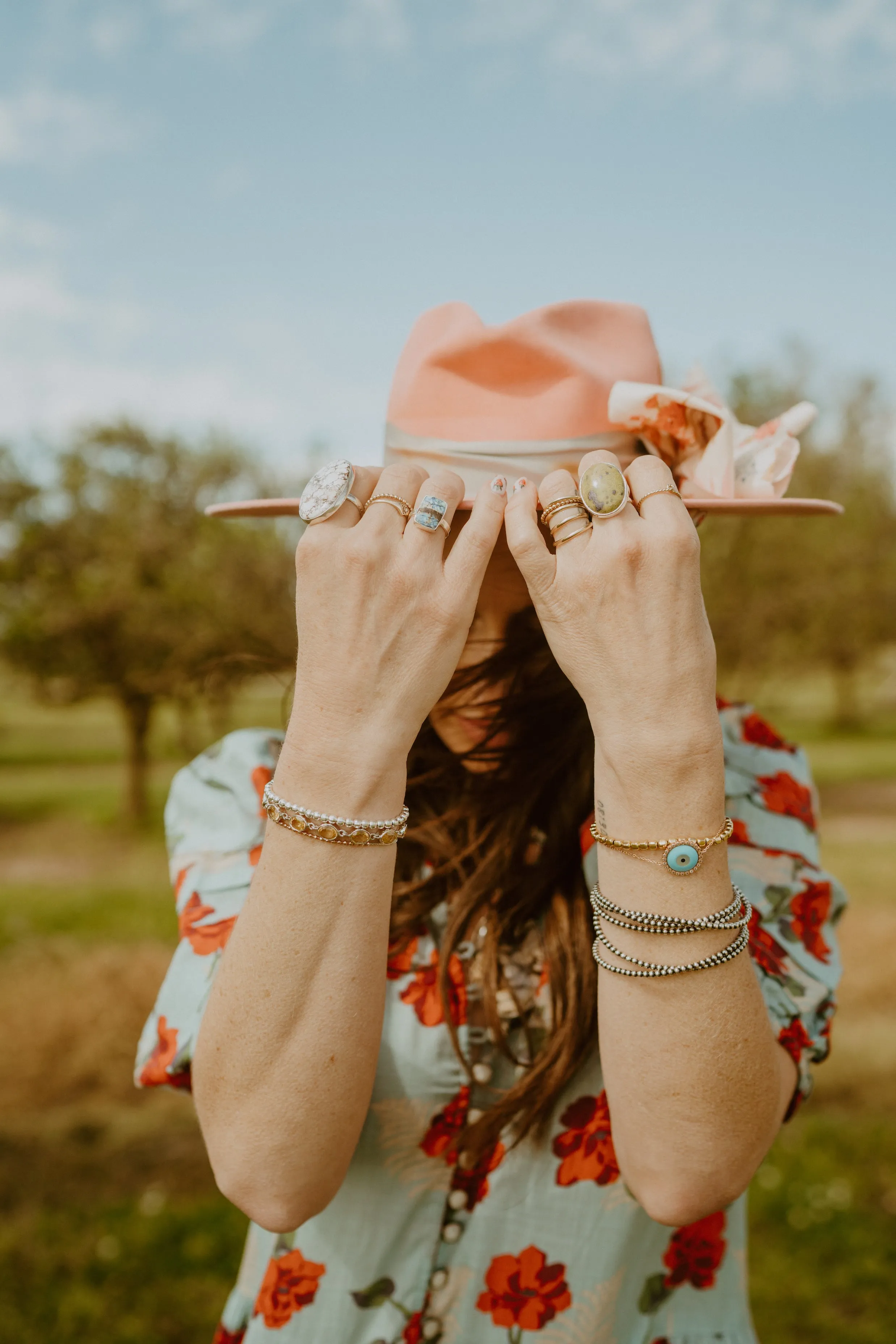 Kennedy Ring | White Horse Jasper
