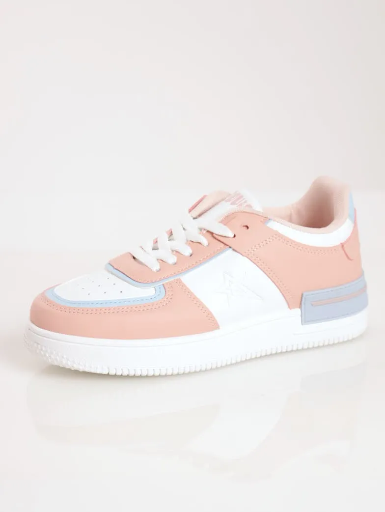 Ladies Aspen Sneaker - Dusty Pink