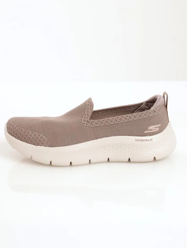 Ladies Go Walk Flex Sneaker - Taupe