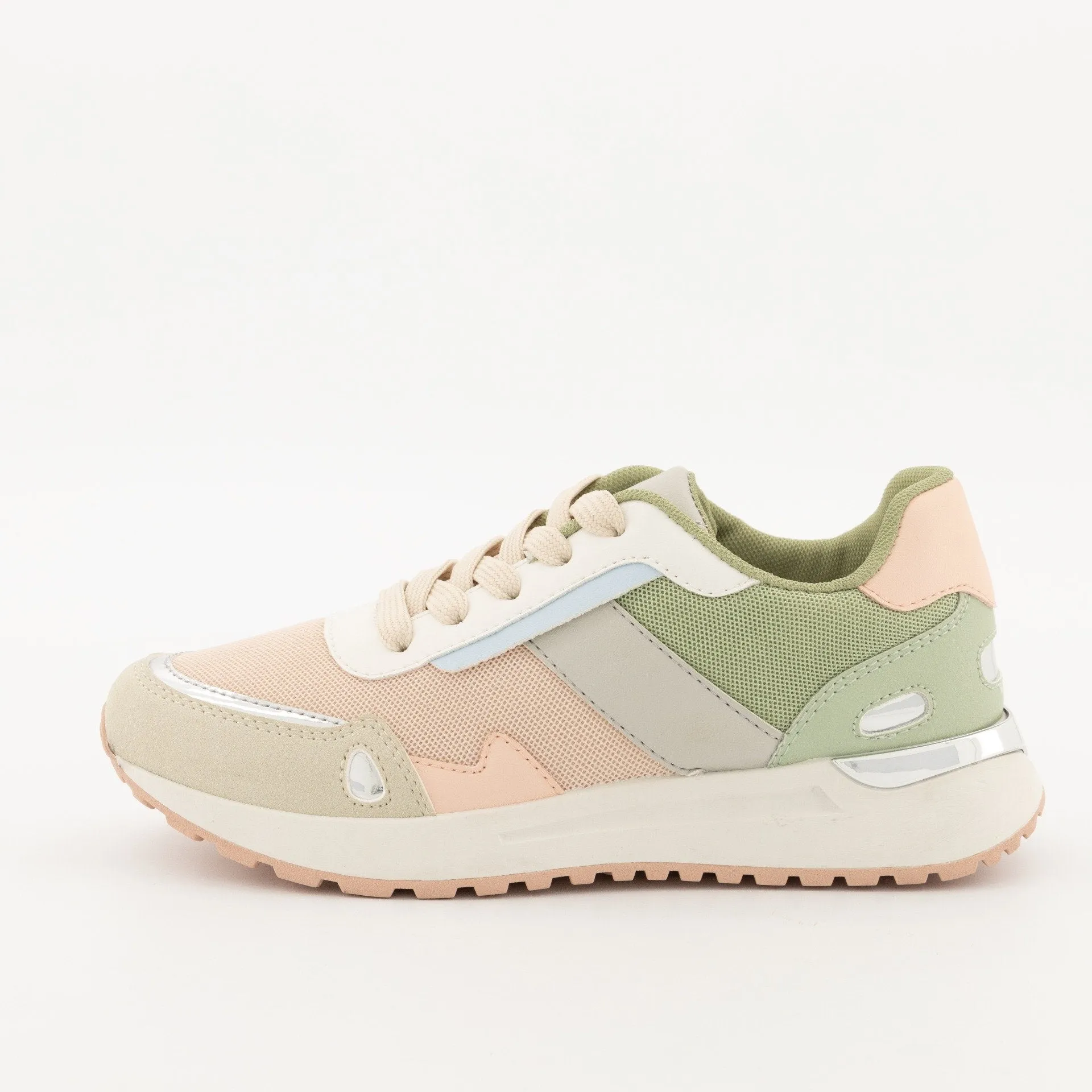 Ladies-Multi Retro Sneaker