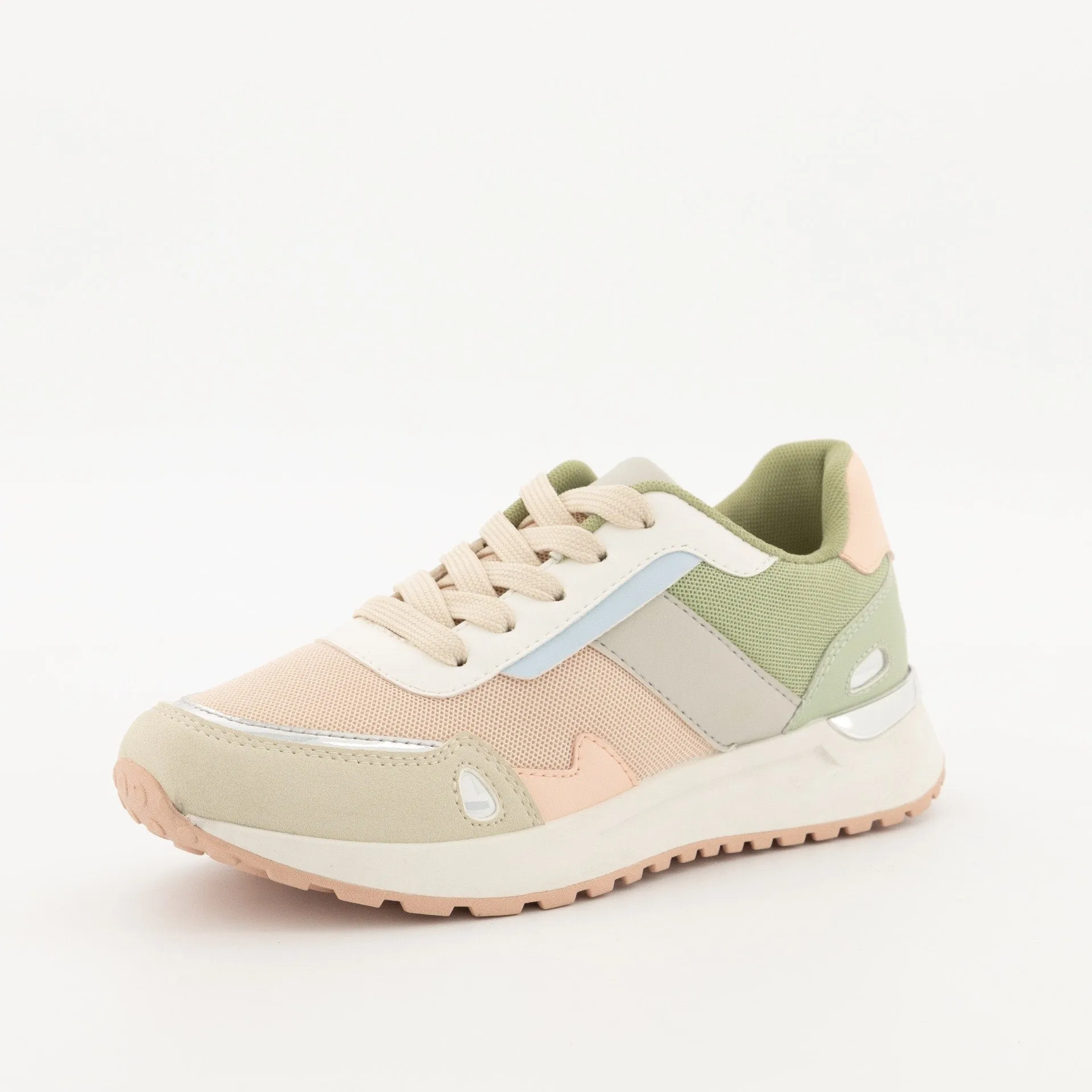 Ladies-Multi Retro Sneaker