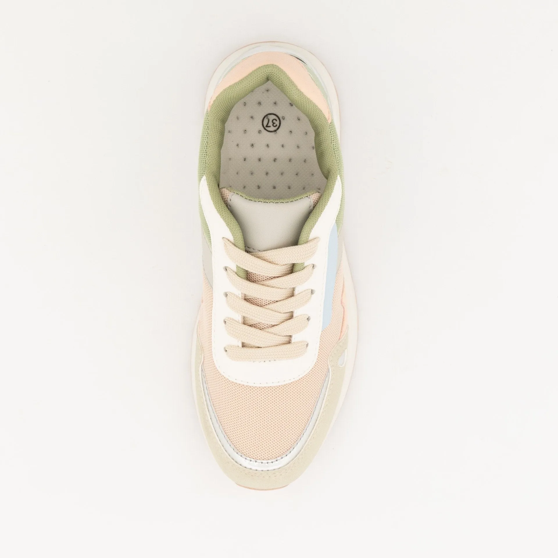 Ladies-Multi Retro Sneaker