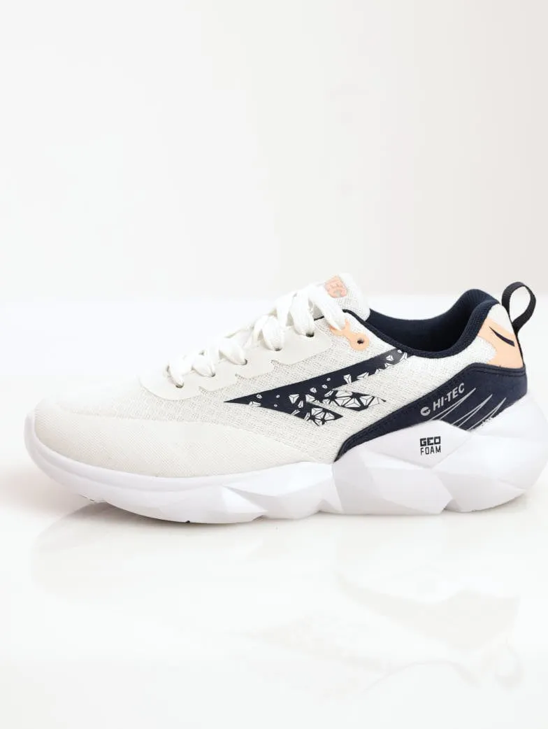 Ladies V-Lite Gemini Sneaker - White/Navy