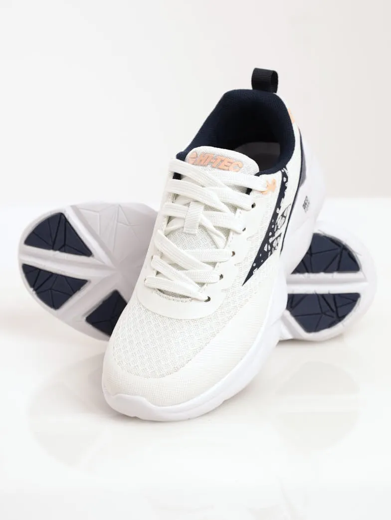Ladies V-Lite Gemini Sneaker - White/Navy