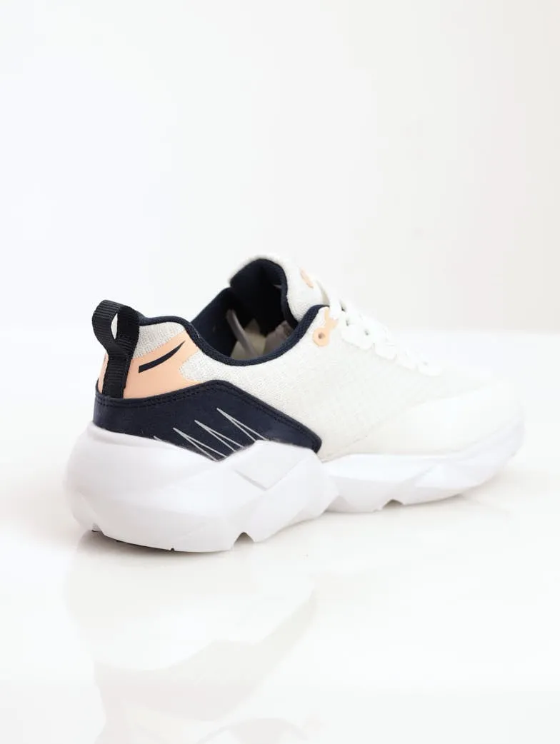 Ladies V-Lite Gemini Sneaker - White/Navy