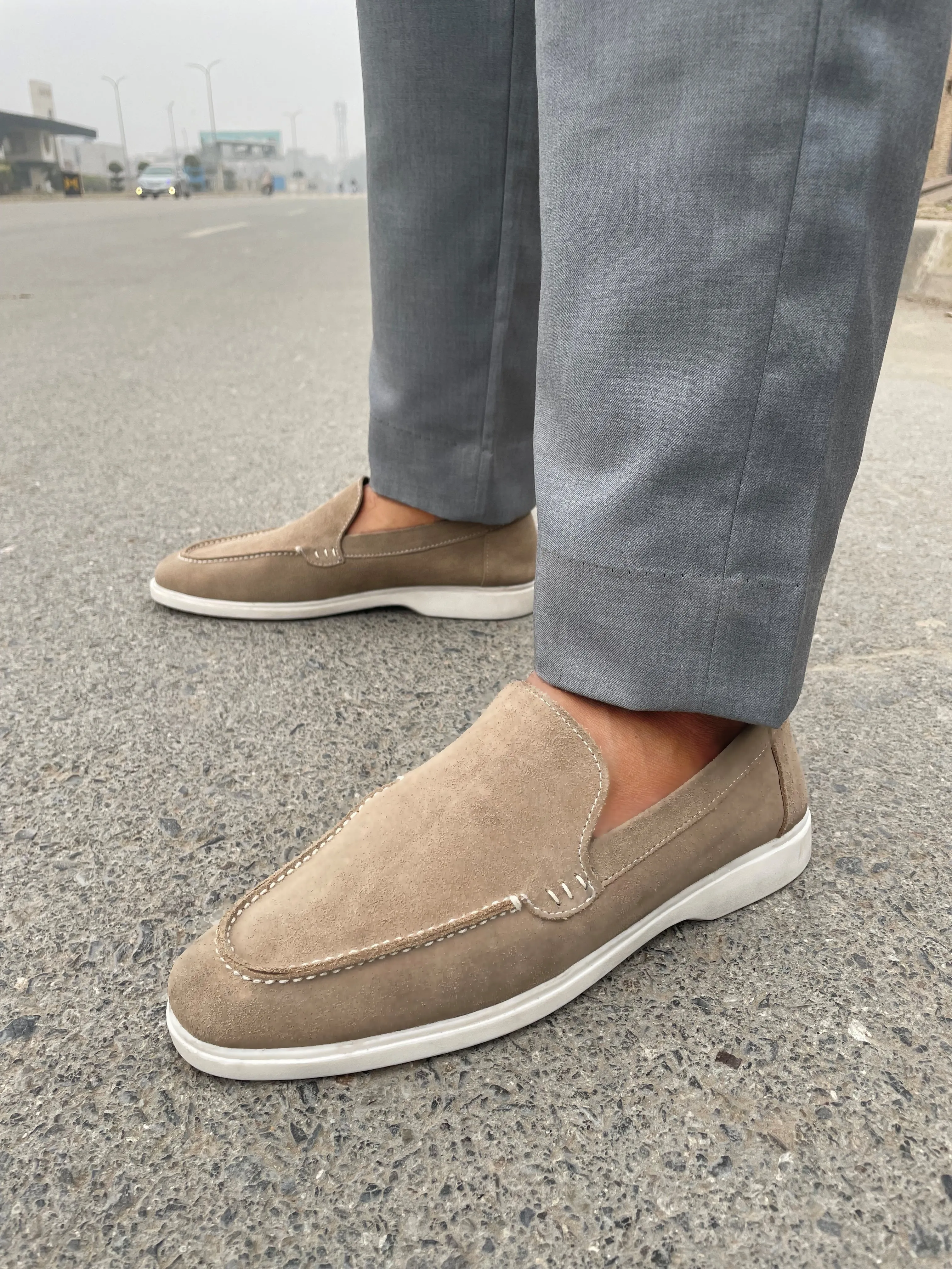 LS Pure Handmade SUEDE LOAFERS LS-641