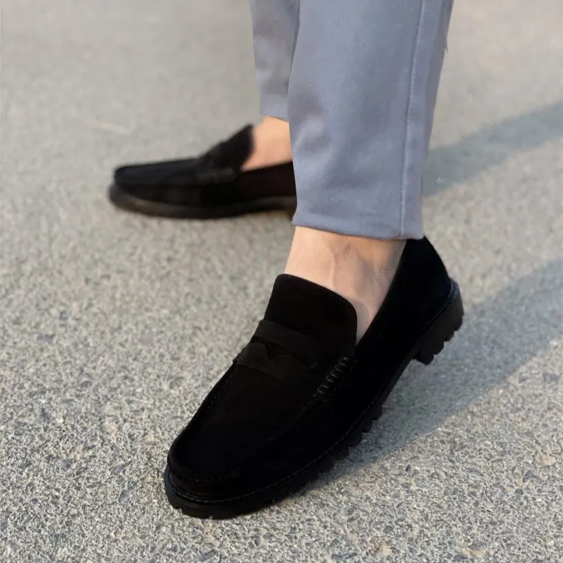 LS Pure leather Handmade Harbor CHUNKY LOAFERS LS-549