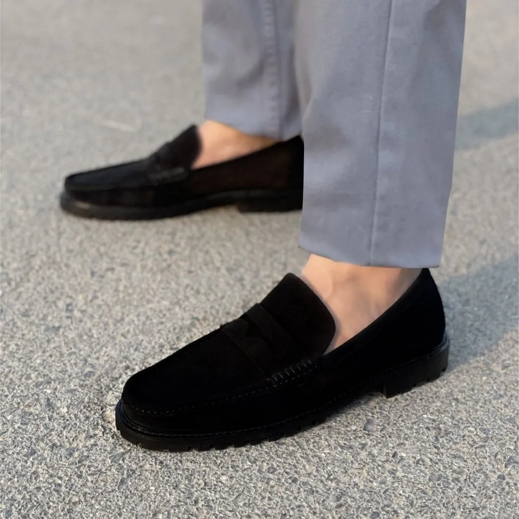 LS Pure leather Handmade Harbor CHUNKY LOAFERS LS-549