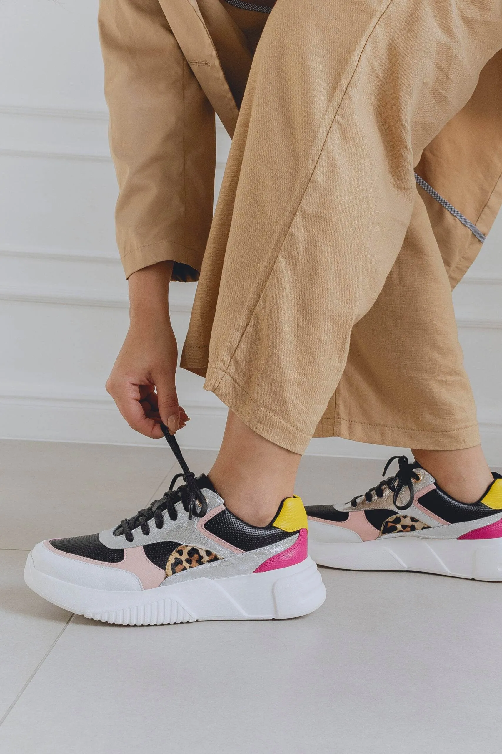 Luxe Multicolor Sneakers