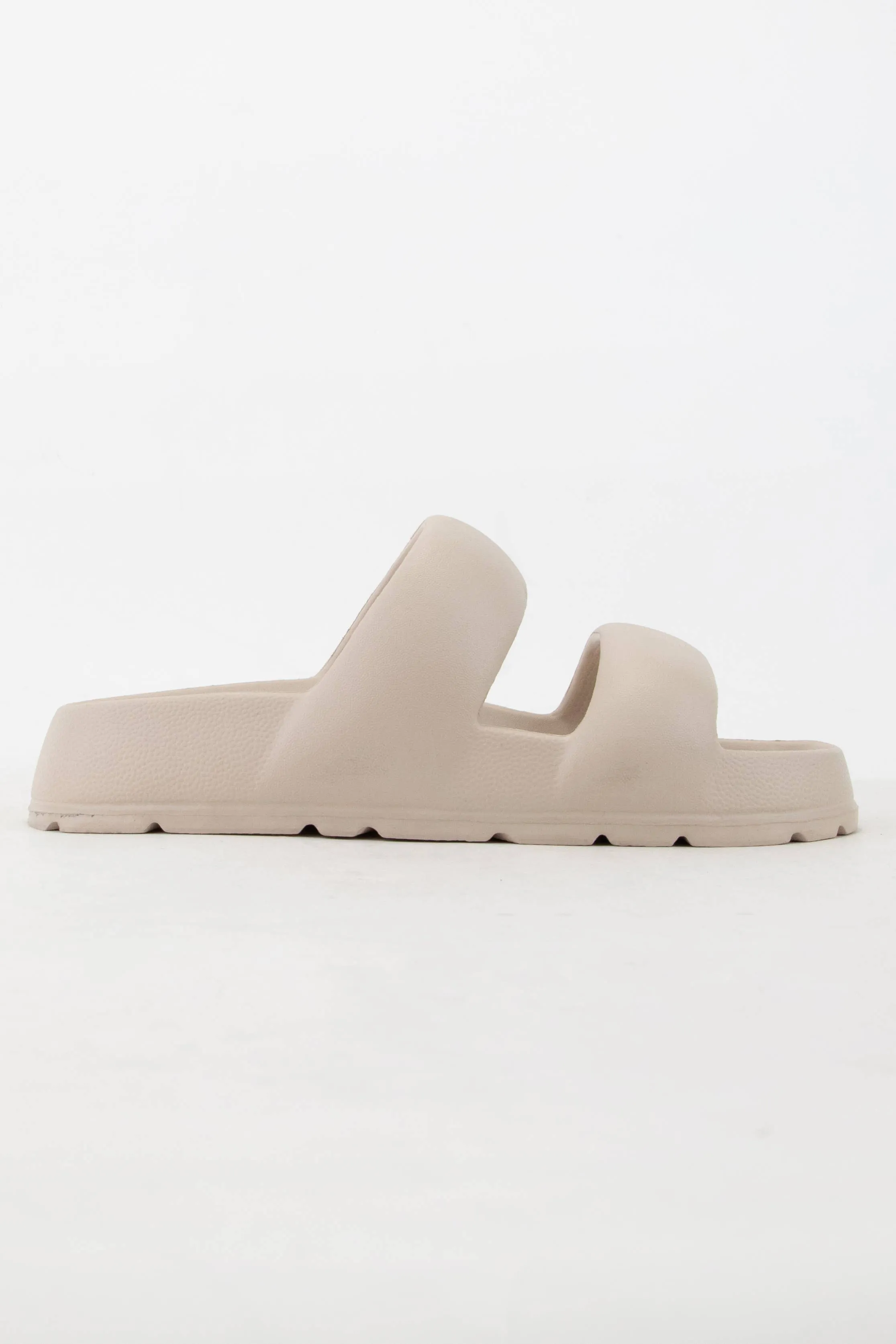 MADLO LIGHTWEIGHT EVA SLIDE SANDAL WITH SOLID DOUBLE STRAP
