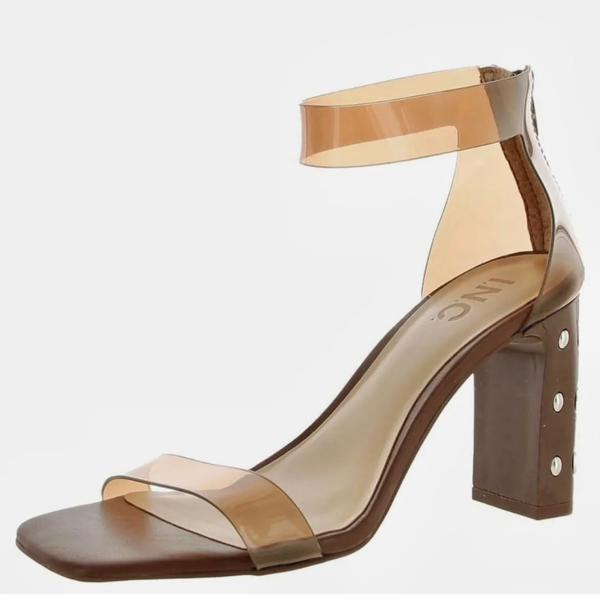 MAKENNA Women's Ankle Strap Heel Dress Sandals