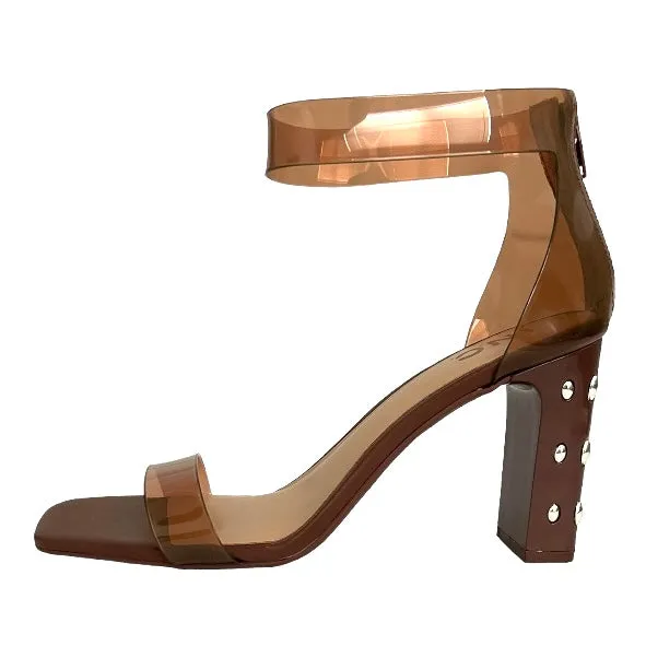 MAKENNA Women's Ankle Strap Heel Dress Sandals