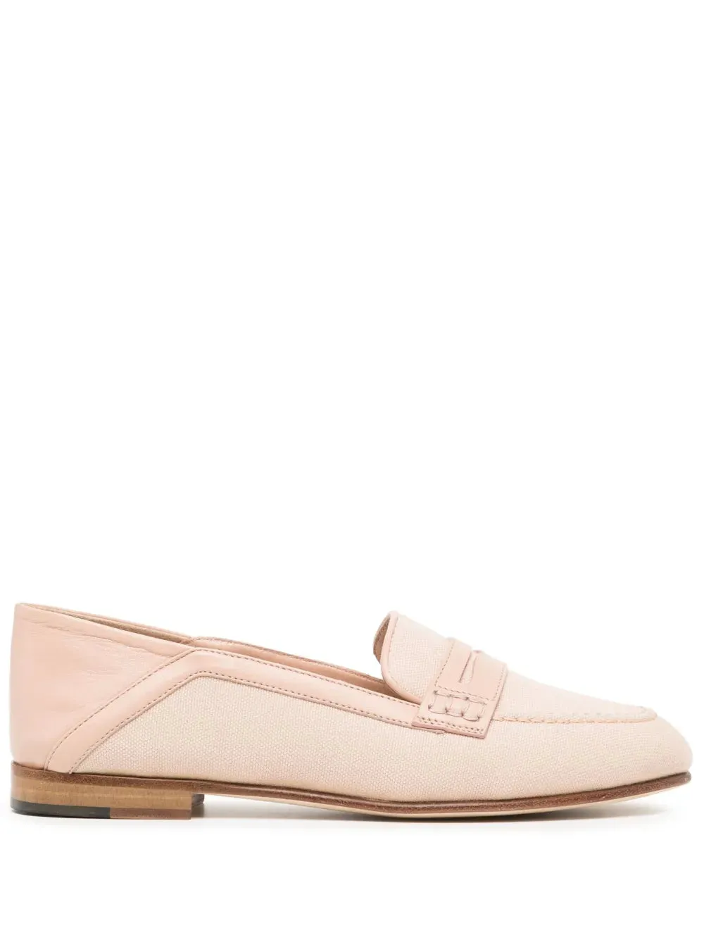 Manolo Blahnik Padstowa leather penny loafers