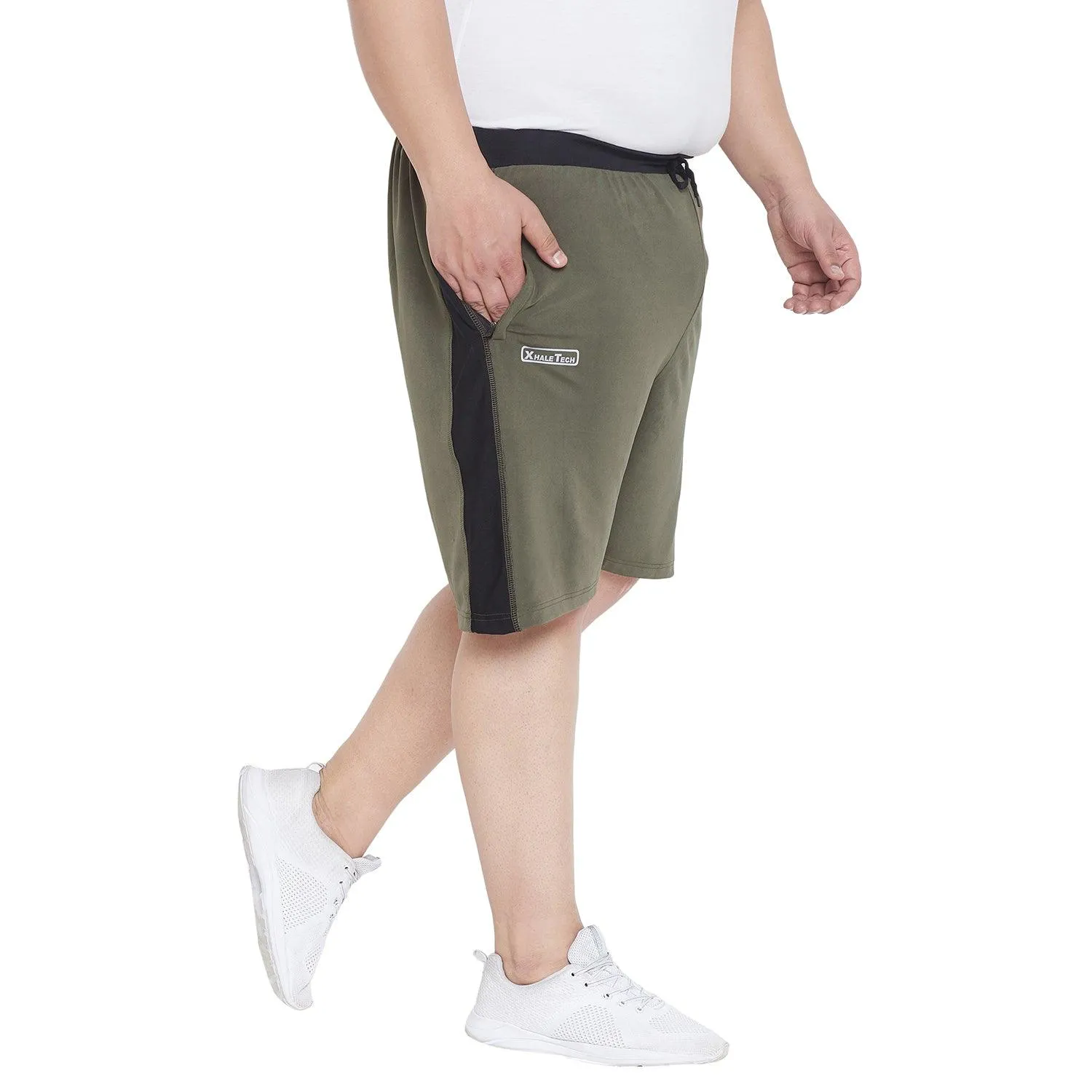Men Plus Size Moxon Solid Shorts