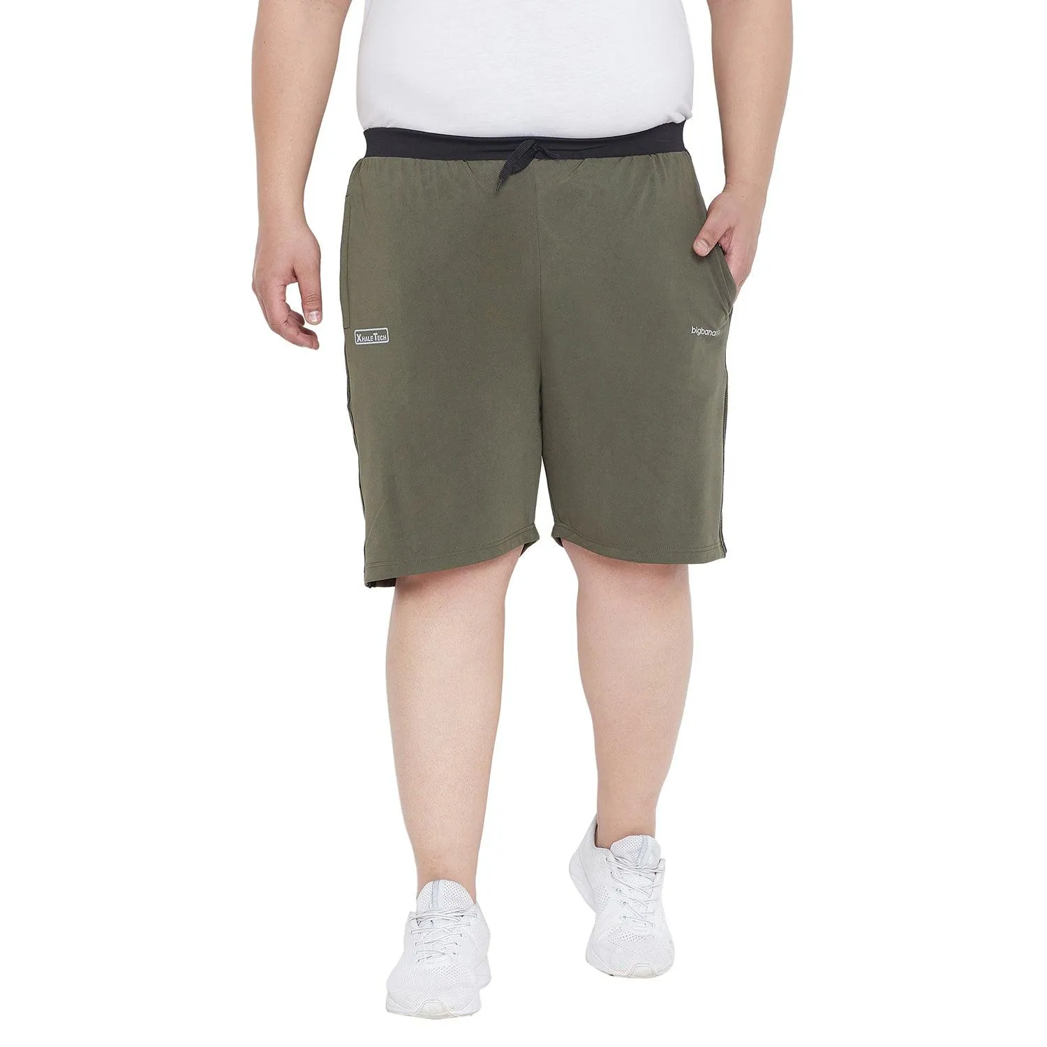 Men Plus Size Moxon Solid Shorts