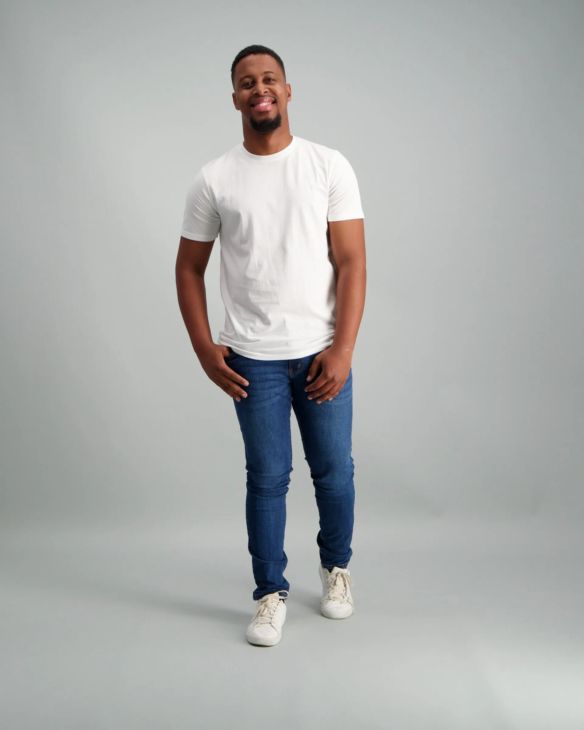 Mens - Basic Crew Slim T-Shirt