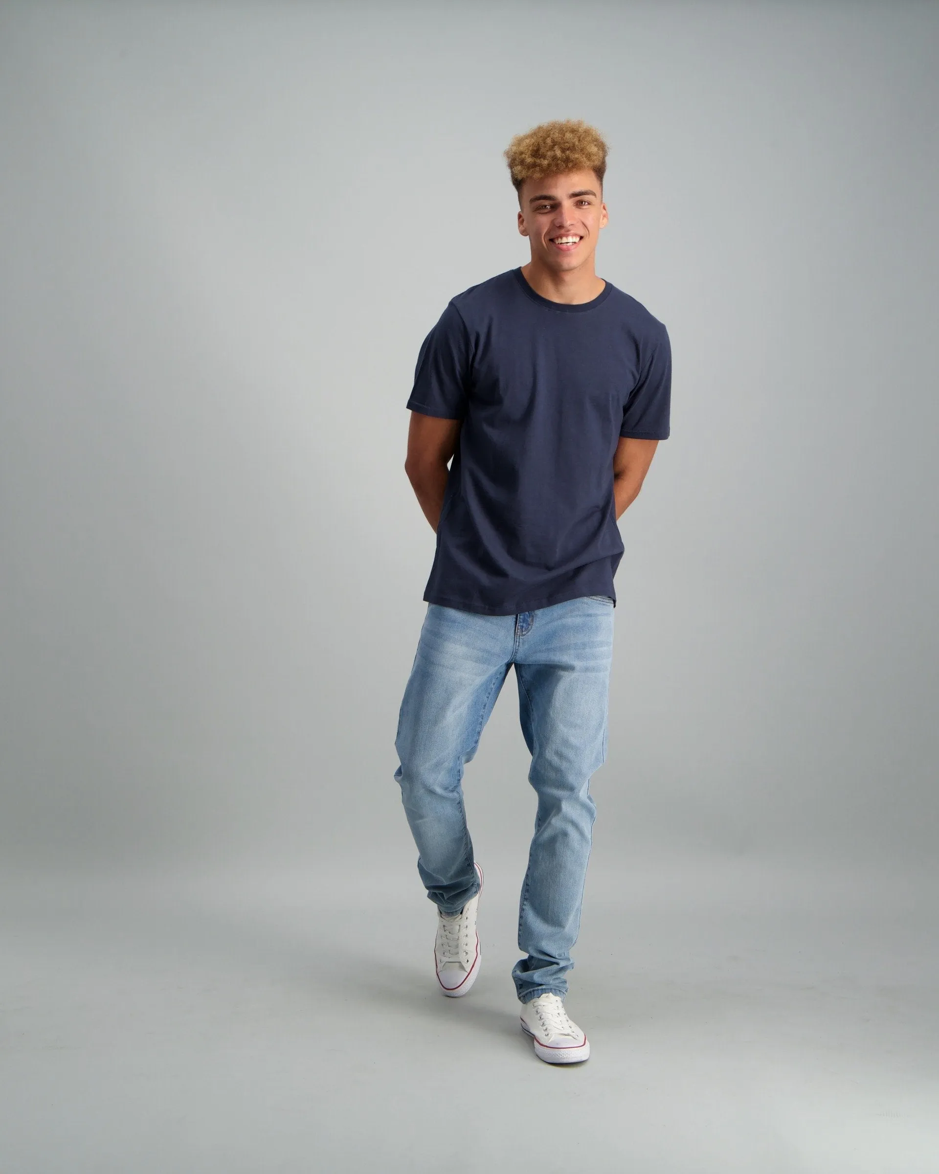 Mens - Basic Crew Slim T-Shirt