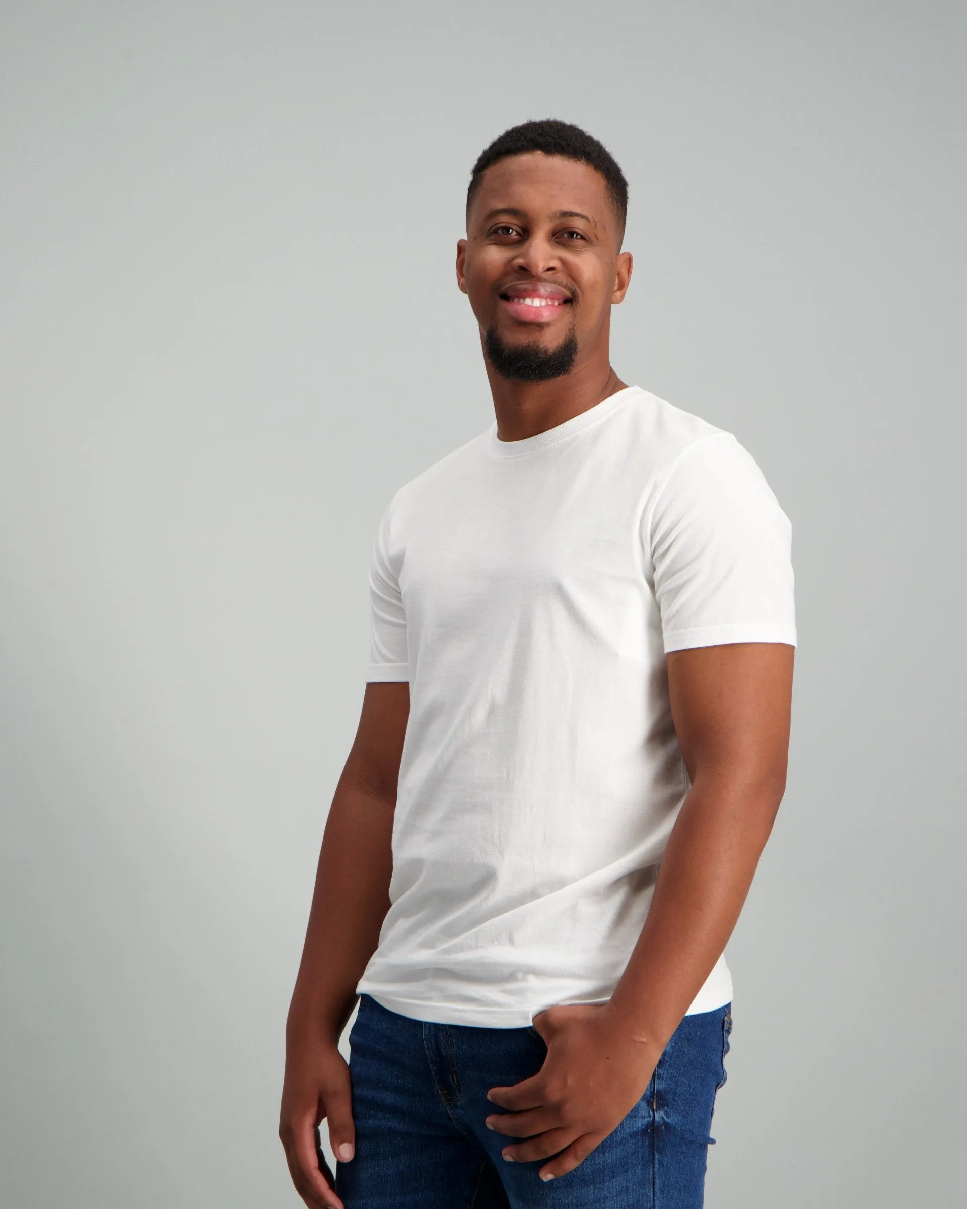 Mens - Basic Crew Slim T-Shirt