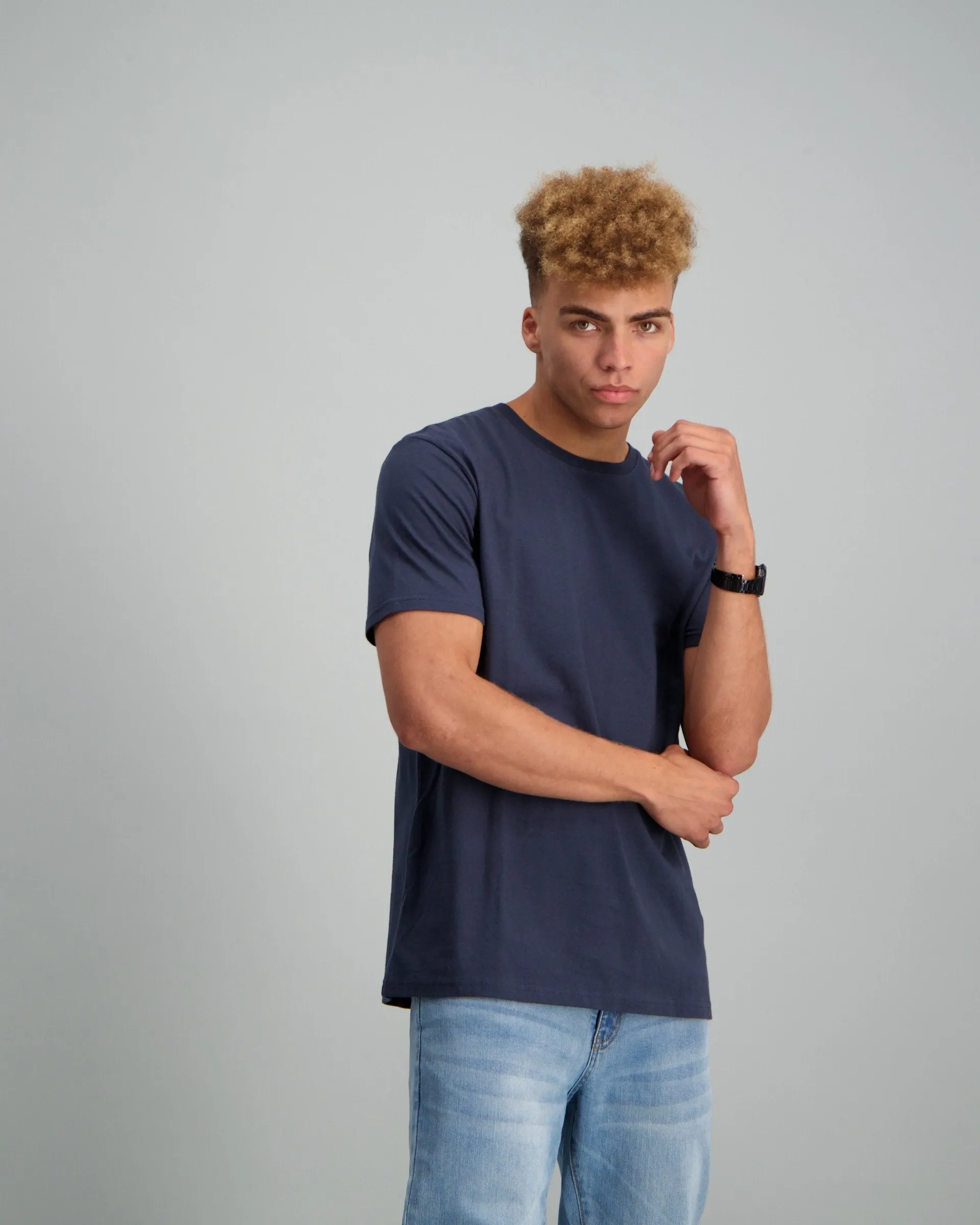 Mens - Basic Crew Slim T-Shirt