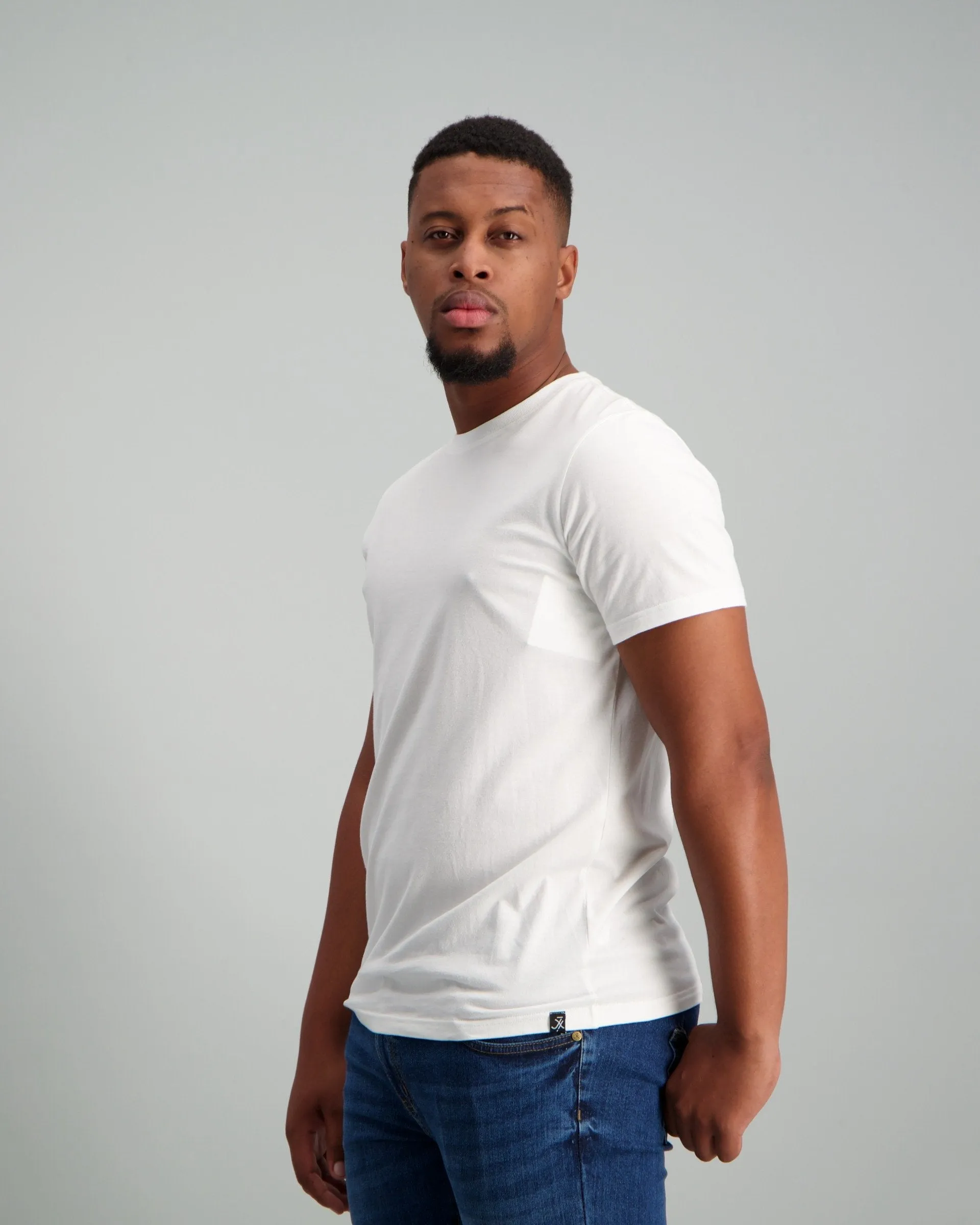 Mens - Basic Crew Slim T-Shirt