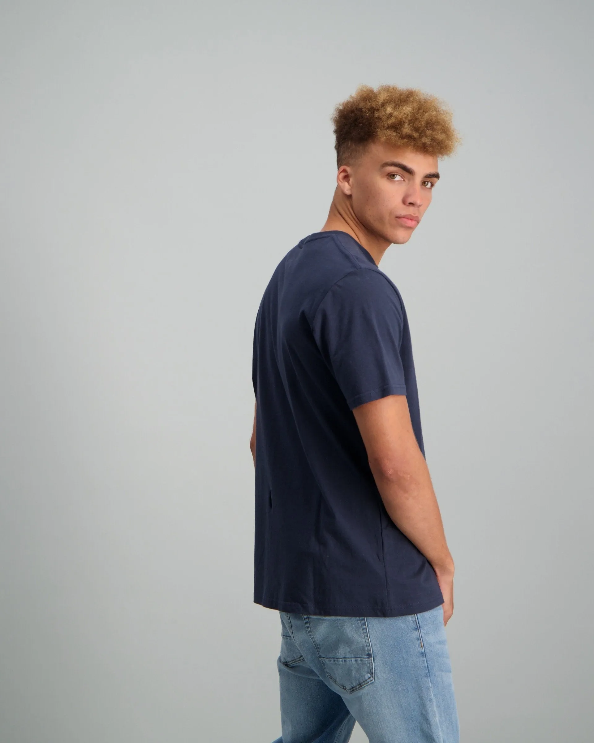 Mens - Basic Crew Slim T-Shirt