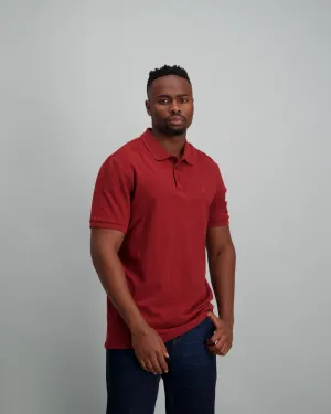 Mens - Basic Golfer Tex - Burgundy
