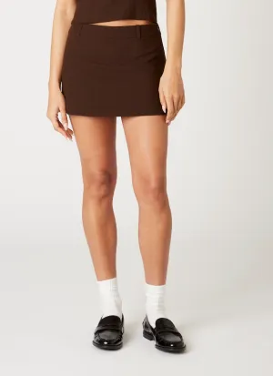 Mid Rise Mini Skort