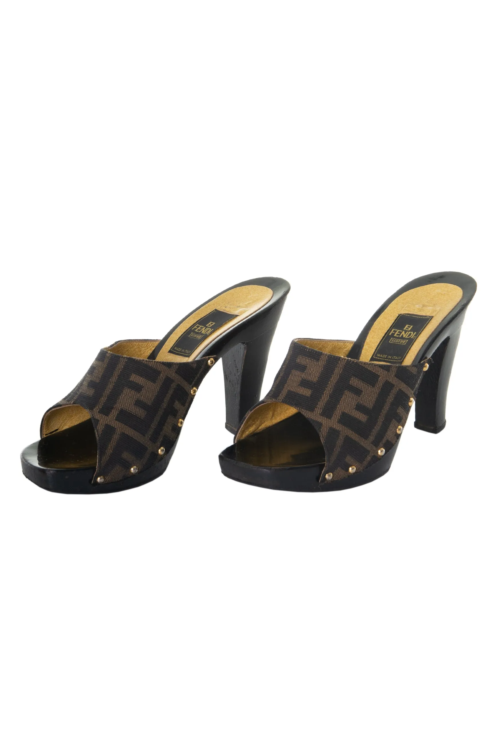 Monogram Heels 37