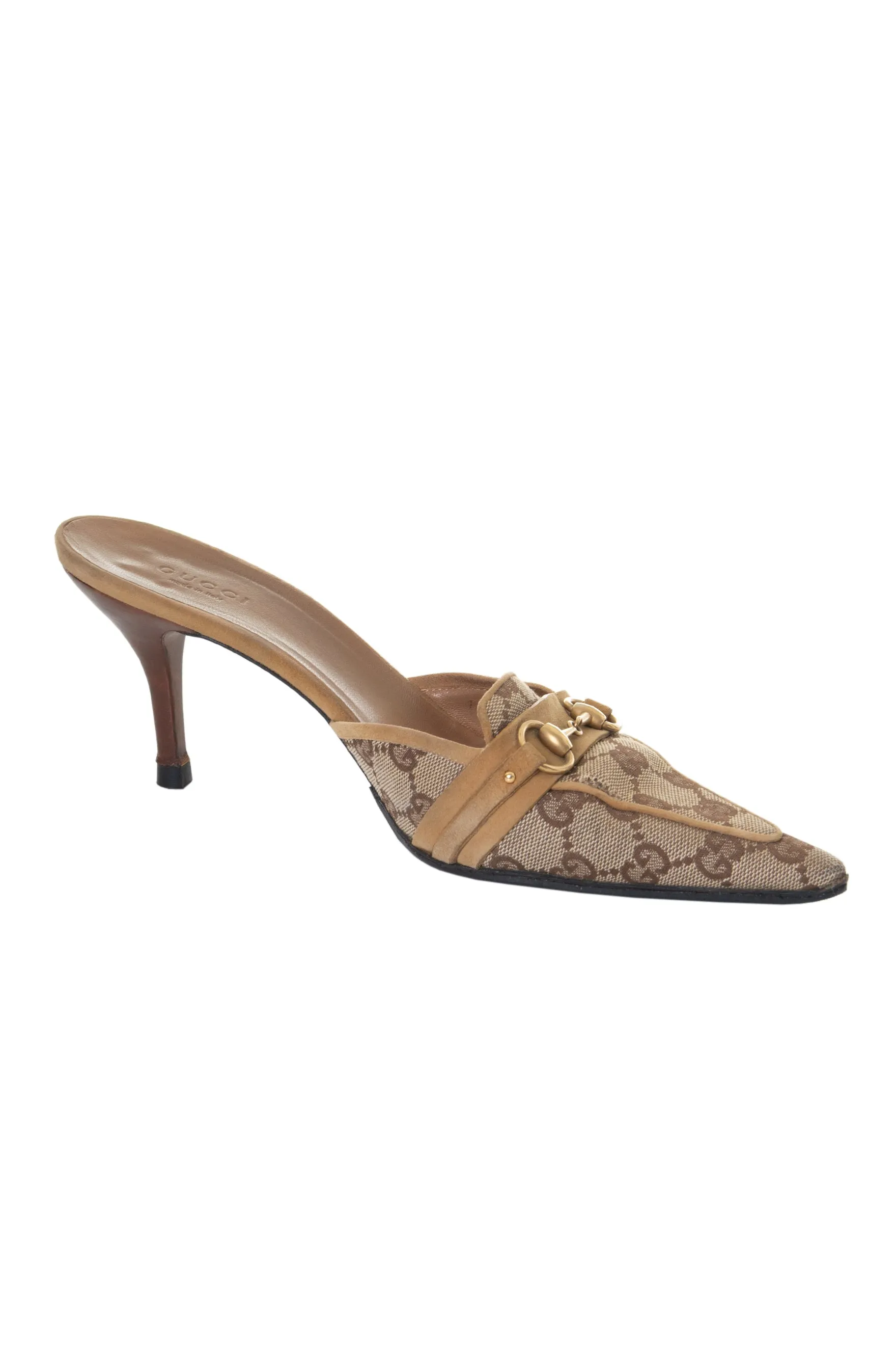 Monogram Kitten Heels 37