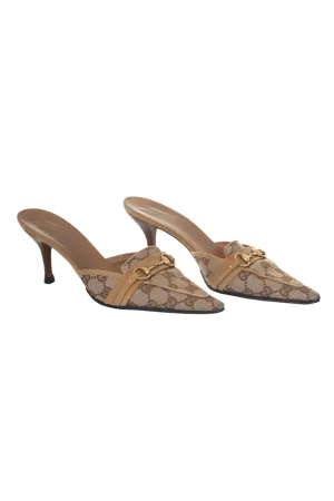Monogram Kitten Heels 37