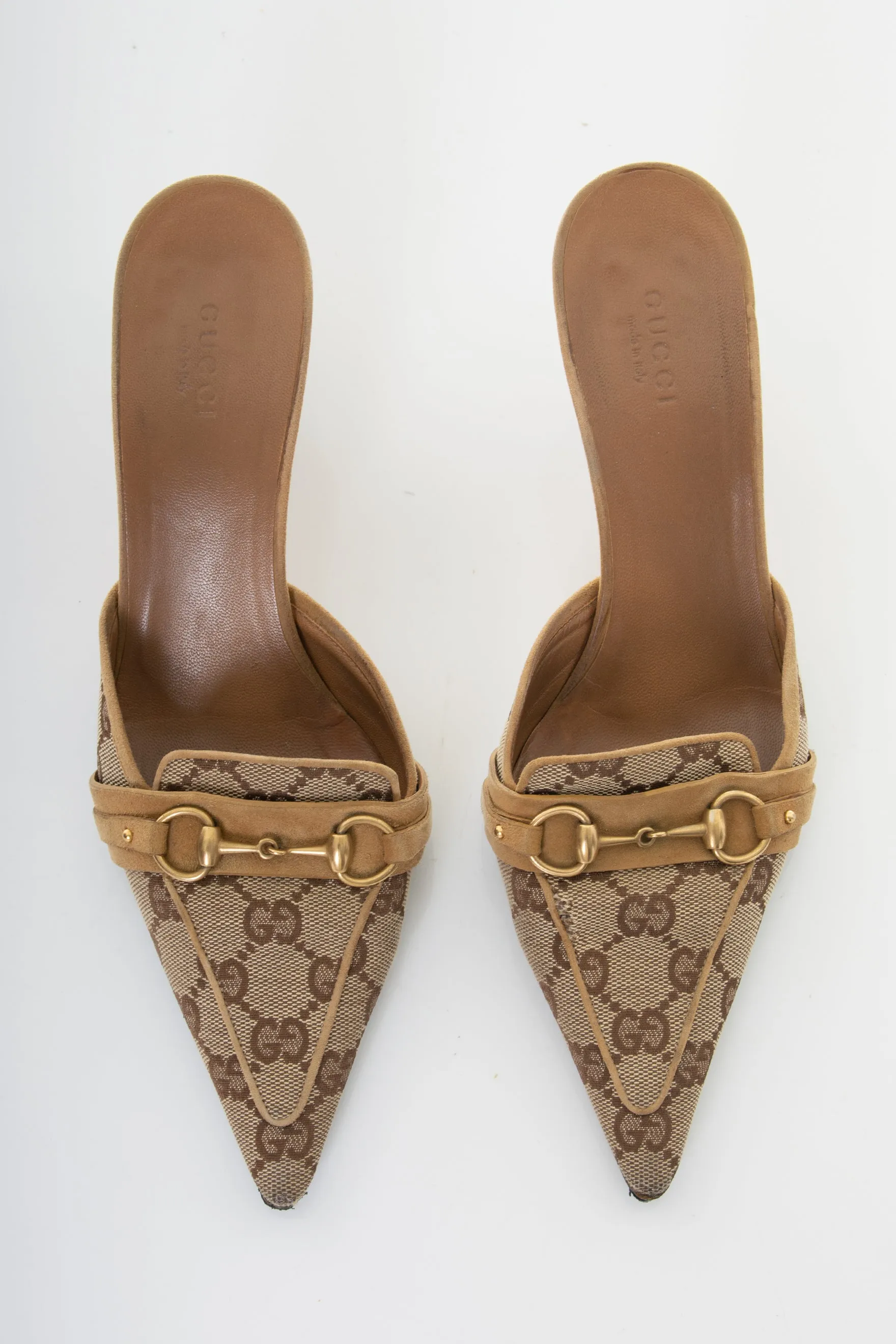 Monogram Kitten Heels 37