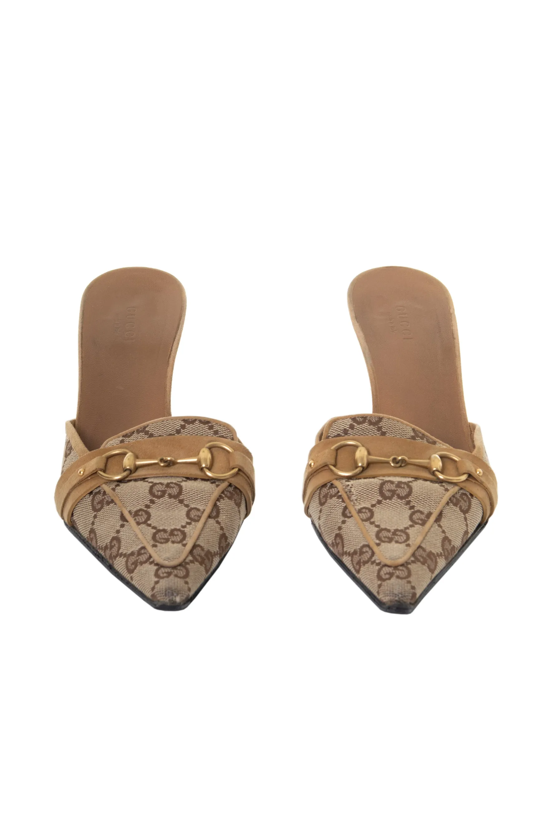 Monogram Kitten Heels 37