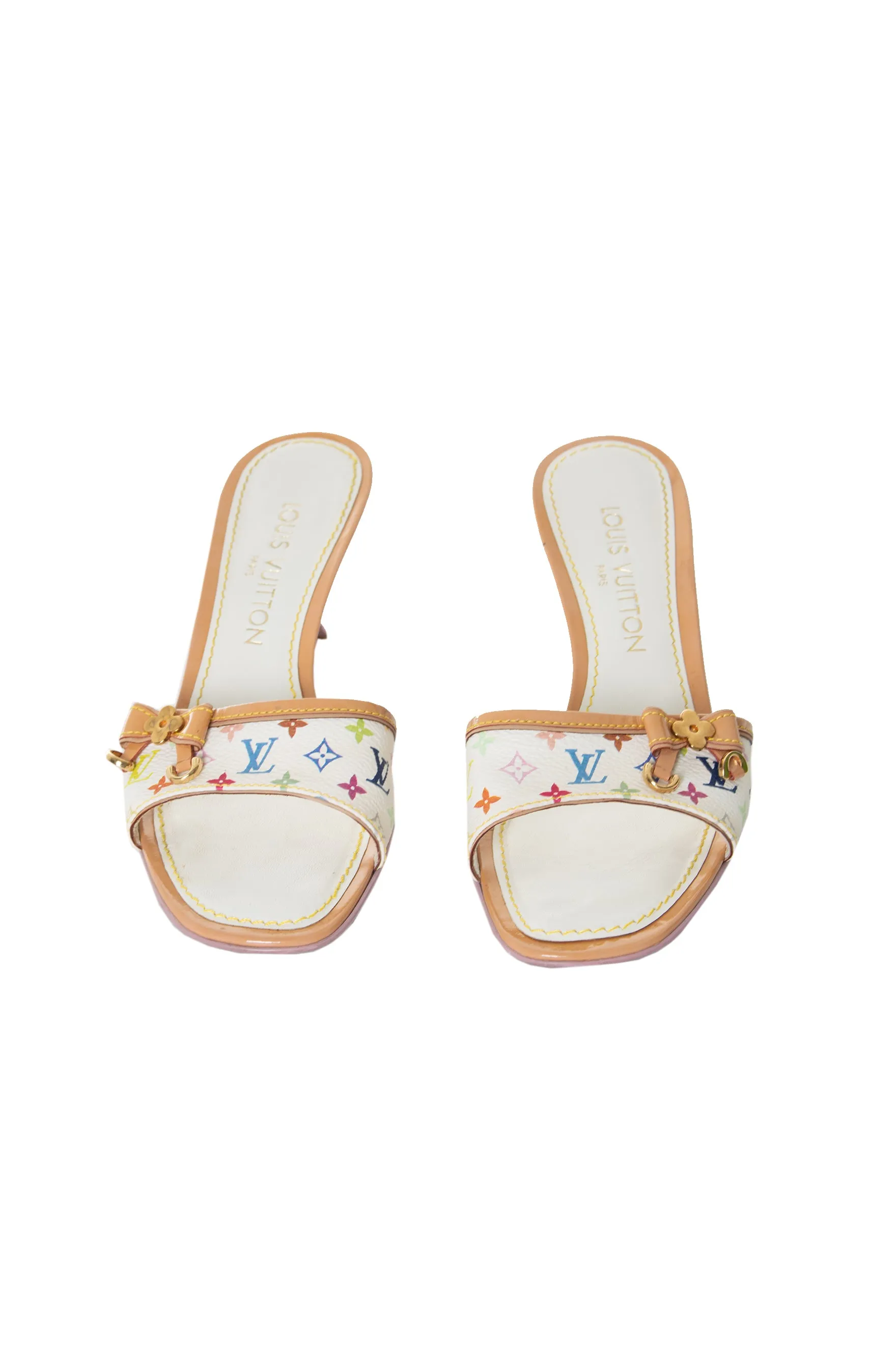 Multicolore Monogram Heels