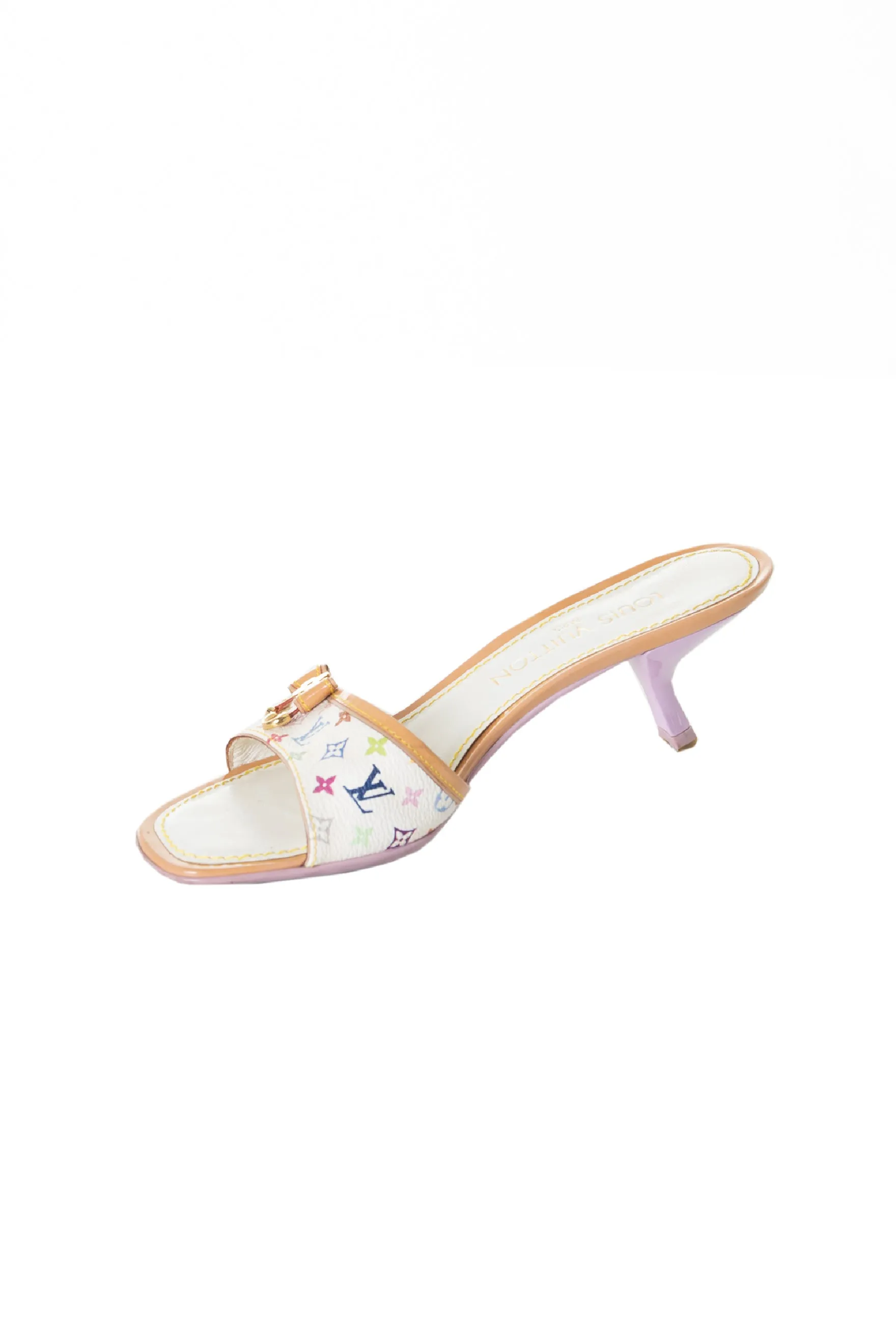 Multicolore Monogram Heels