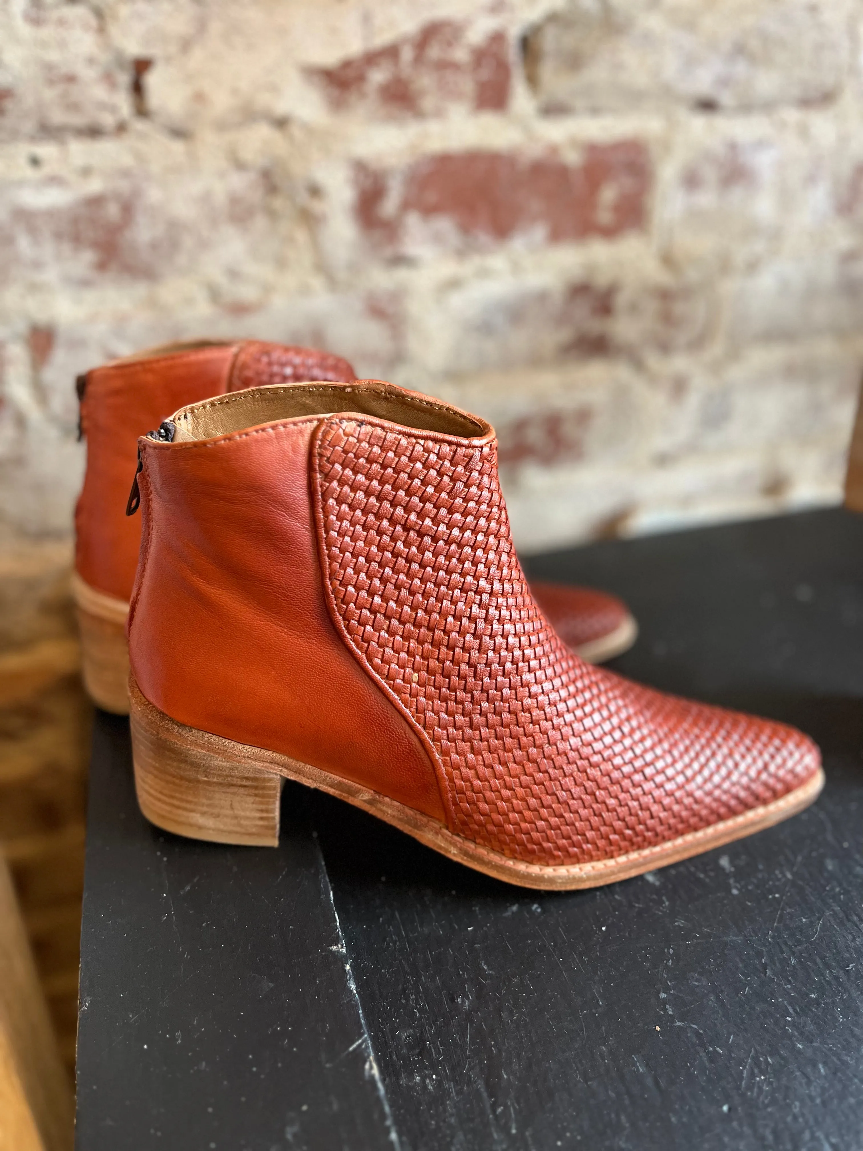 New Life Leather Ankle Boot