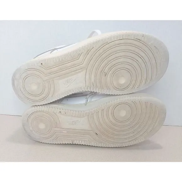 Nike Air Force One Mens Size 8.5 Sneakers Triple White 315122-111 Lace Up